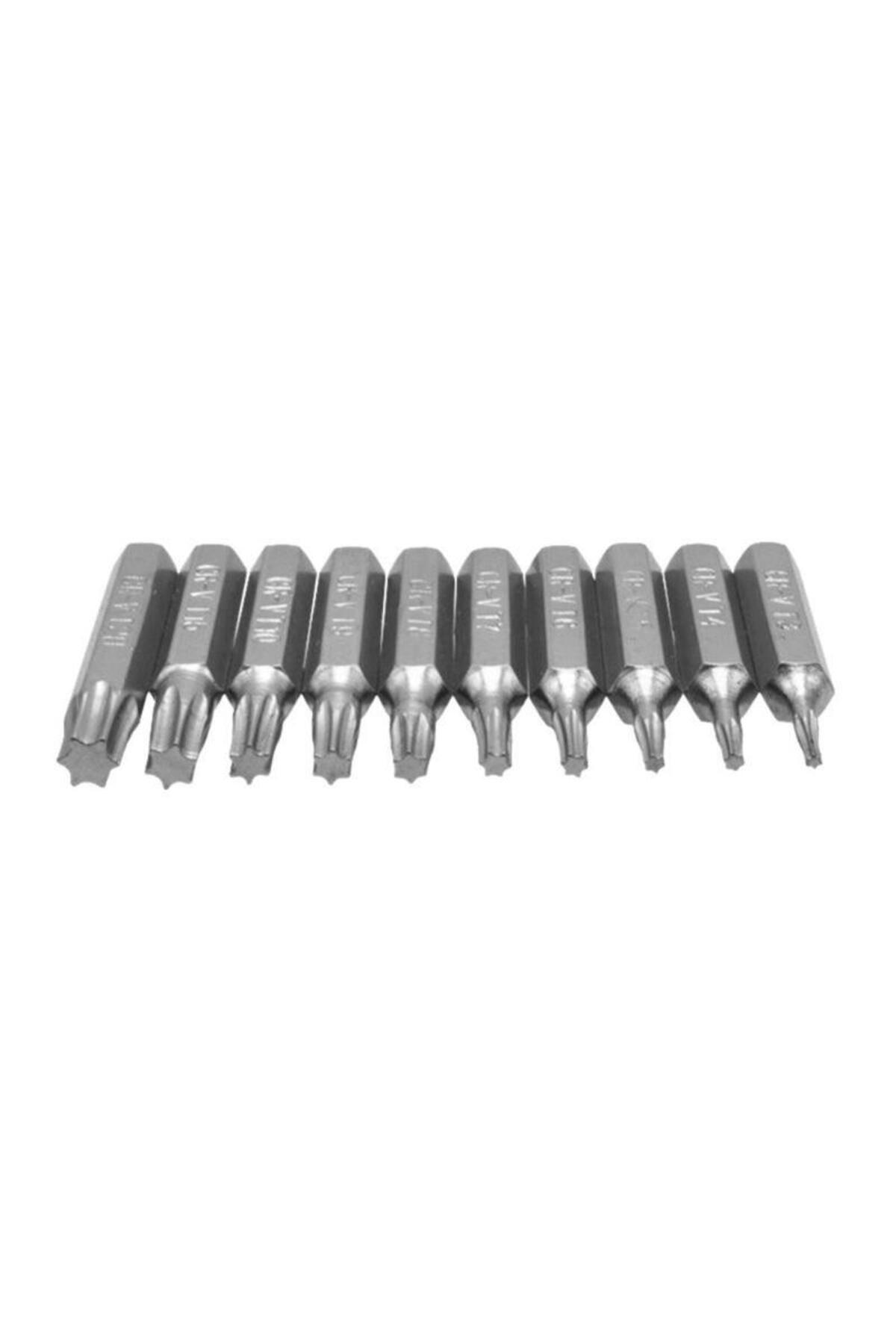 Choice-50-10pcs 4mm CR-V Torx Screwdriver Bits Set T3 T4 T5 T7 T8 T9 T10 T15 T20 Batch Head Mobile Repai... 5