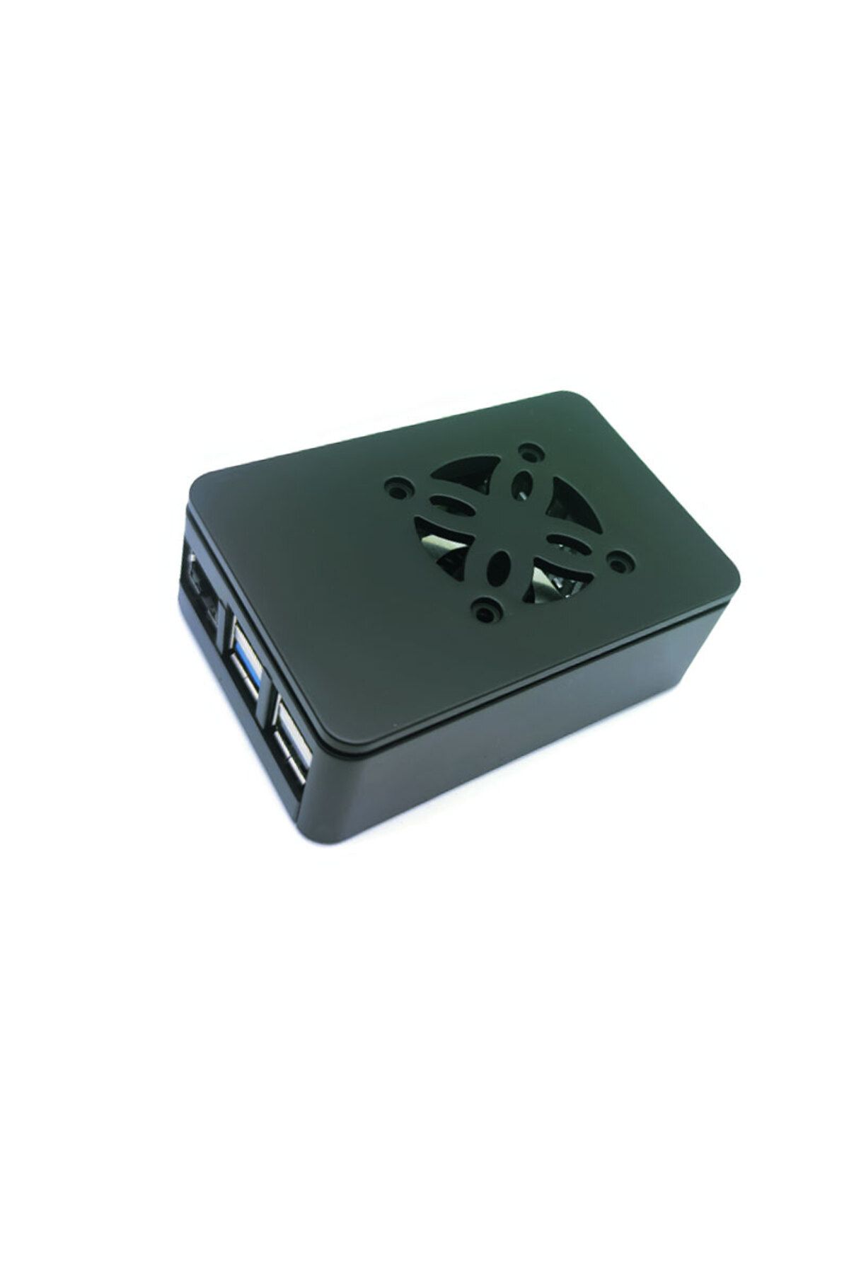 Choice-Raspberry Pi 5 Case ABS Shell Enclosure Box Black Housing compatible for Active Cooler for RPI 5 Pi5 6