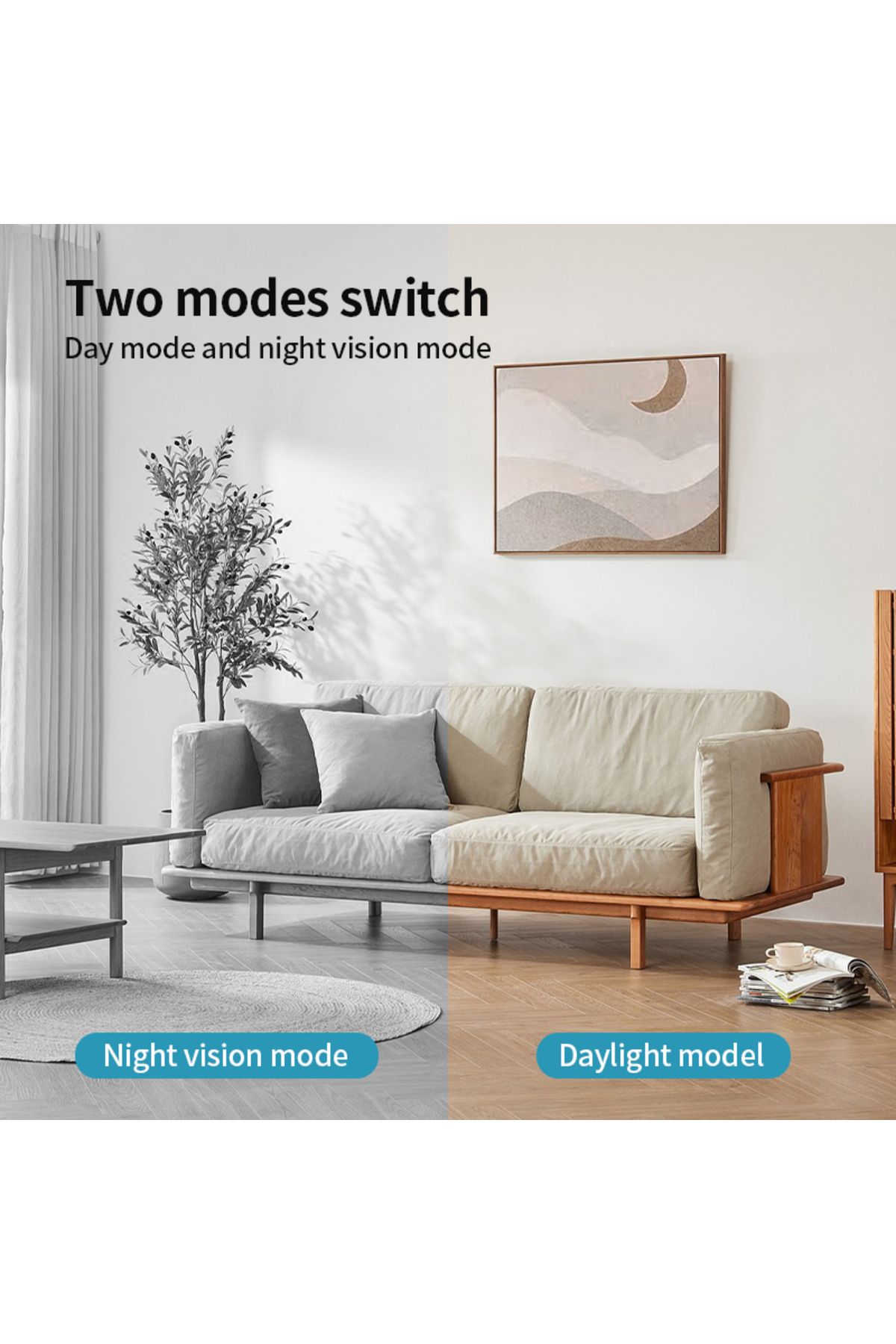 Choice-Tuya Smart WIFI 360 Camera 2-Way Voice Intercom Indoor Wireless Video Surveillance Cameras Smart ... 6
