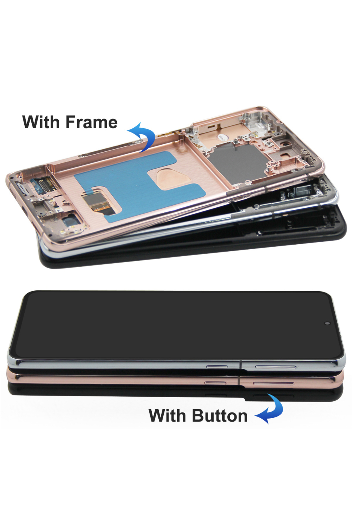 sinmaytai-For AMOLED For Samsung S21 Plus LCD Display Touch Screen  Digitizer Assembly For S21+ G996B SM-G9... 6