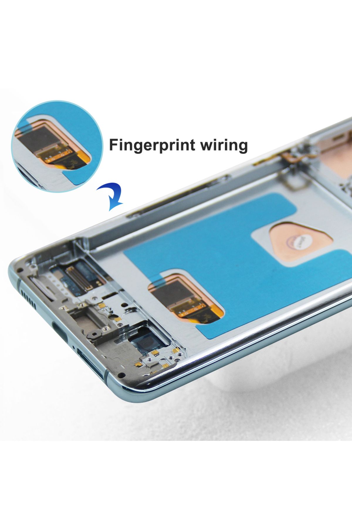 sinmaytai-For AMOLED For Samsung S21 Plus LCD Display Touch Screen  Digitizer Assembly For S21+ G996B SM-G9... 2