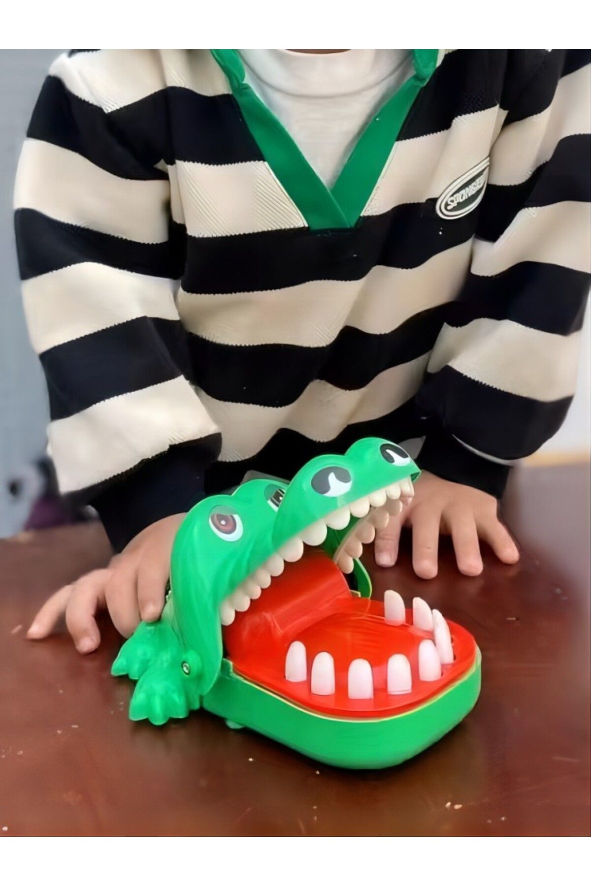 Choice-Crocodile Teeth Trick Toy Children's Crocodile Bite Finger Response Training Novelty Children's L... 6