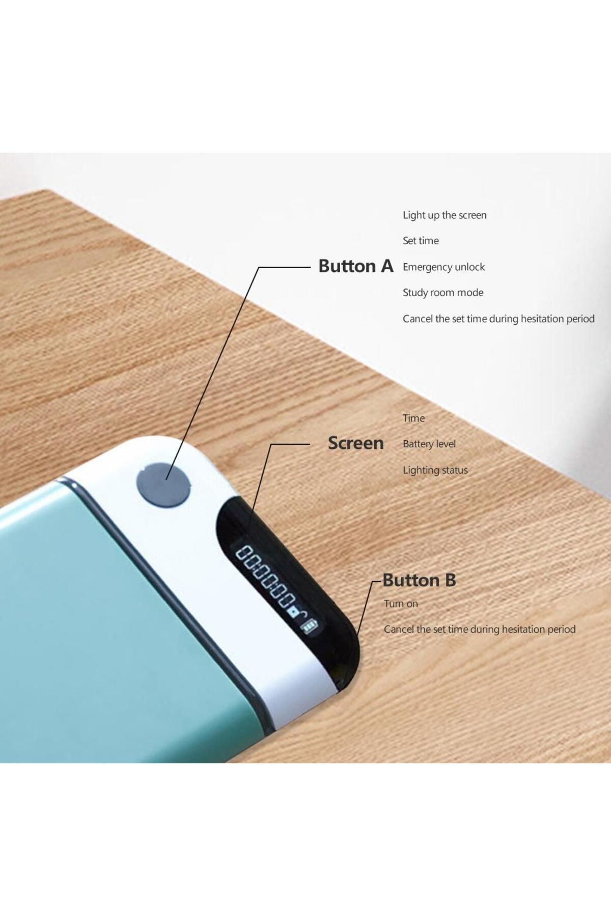 Choice-Cell Phone Lock Box With Timer For IPhone And Android Self-Discipline Box Exam Student Internet A... 6