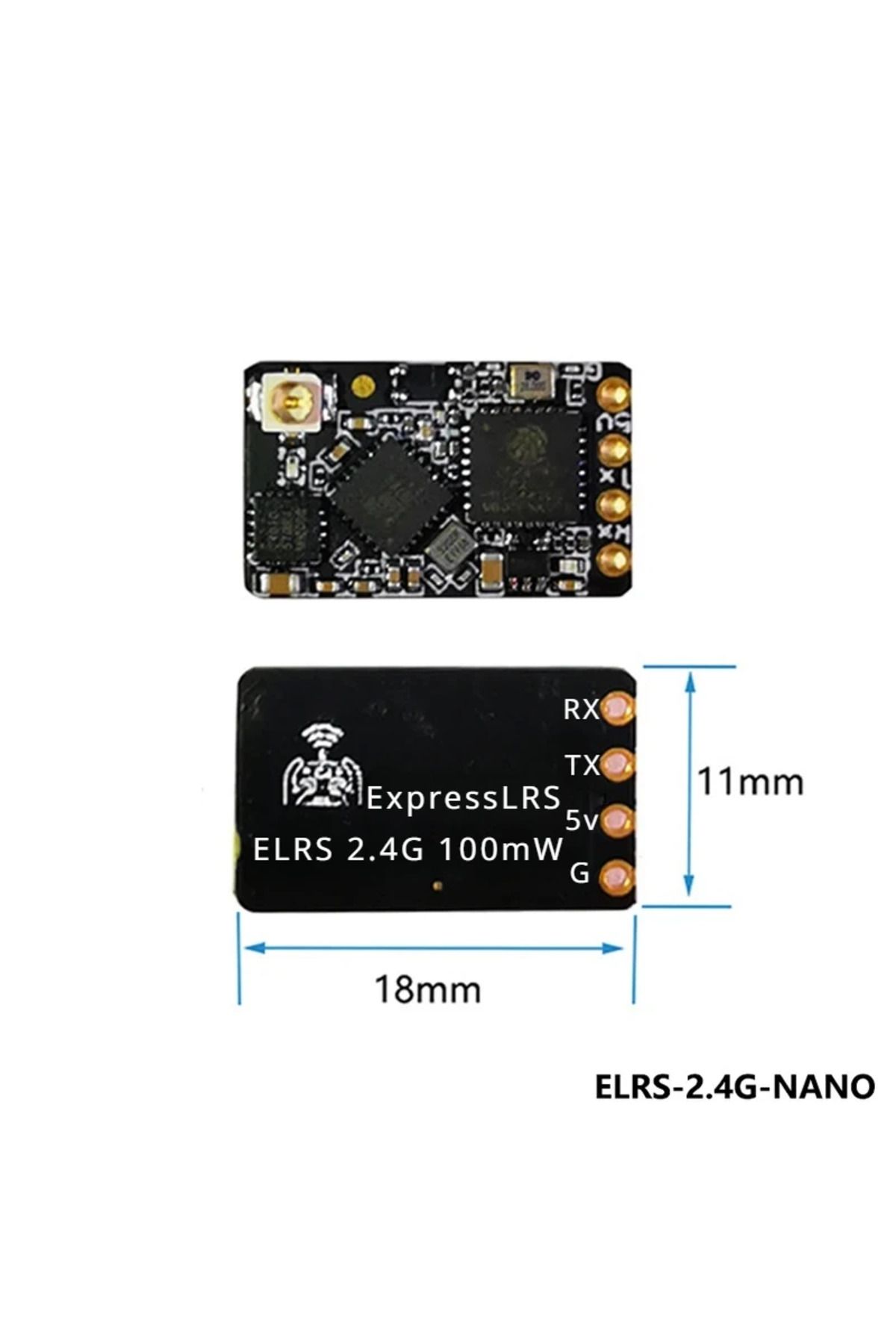 Choice-ELRS 2.4GHz NANO ExpressLRS Long Range ELRS Receiver BETAFPV NANO 2400 RX For RC FPV Long Range R... 4