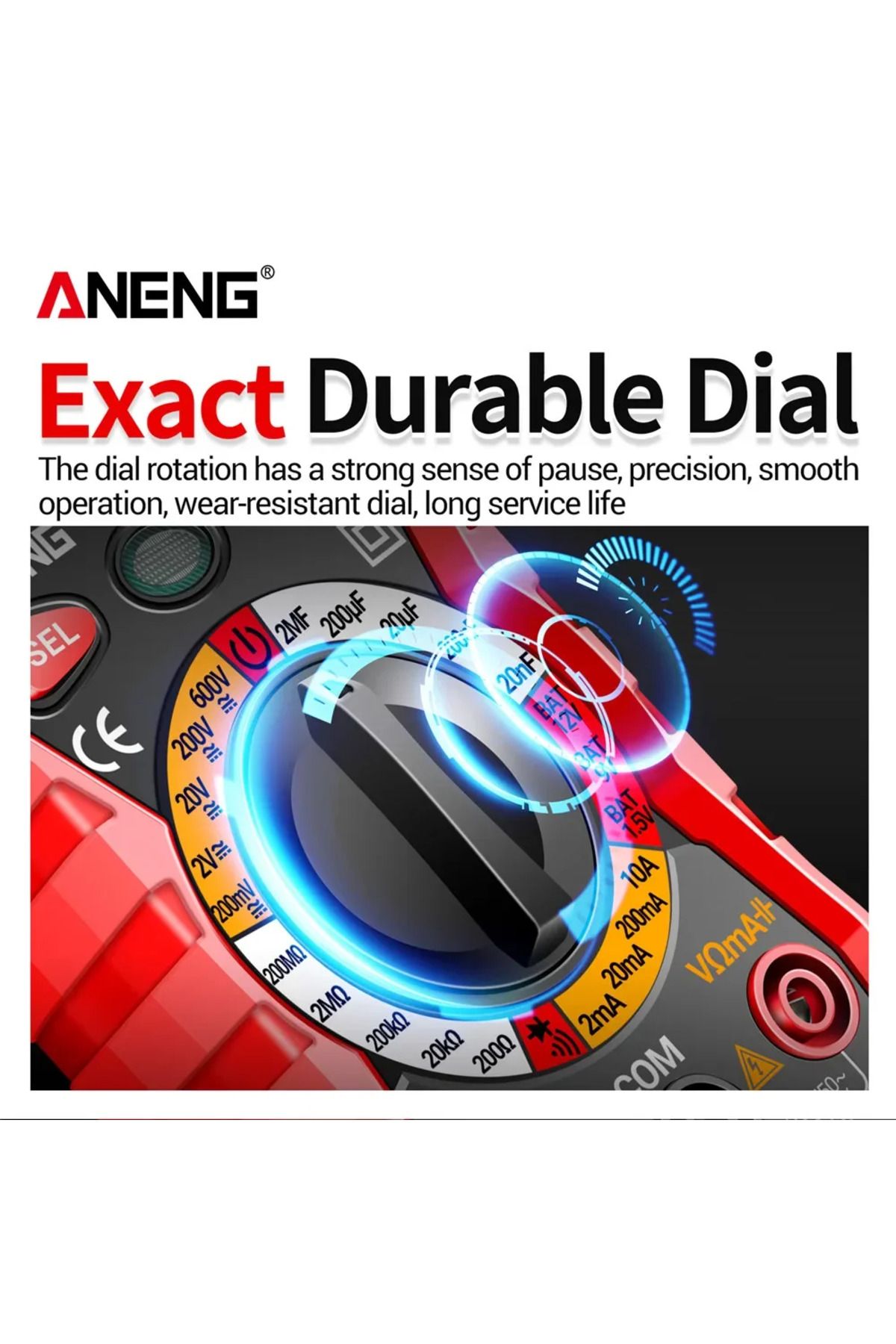 ANENG-SZ301 Digital Multi range Multimeter AC/DC Voltage and Current Automatic Tester Resistance ... 5