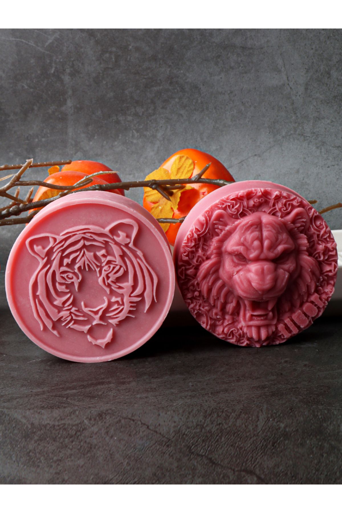 Choice-3D Relief Tiger Wolf Head Modeling Soap Mold Animal Silicone Mold DIY Fragrance Soap Handmade Gyp... 8