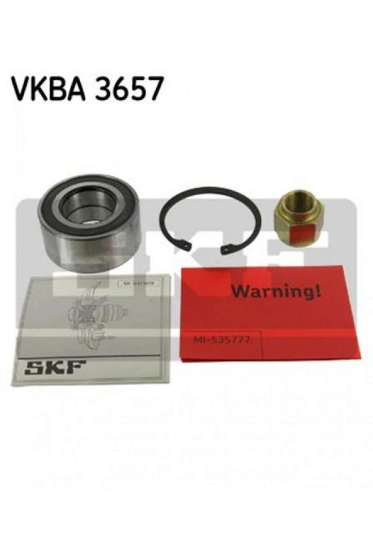 SKF ÖN AKS RULMANI ABS Lİ C ELYSEE 12- 207 06- 208 12- 301 12- 2008 13- DS3 15- BAH-0072 BC 550134