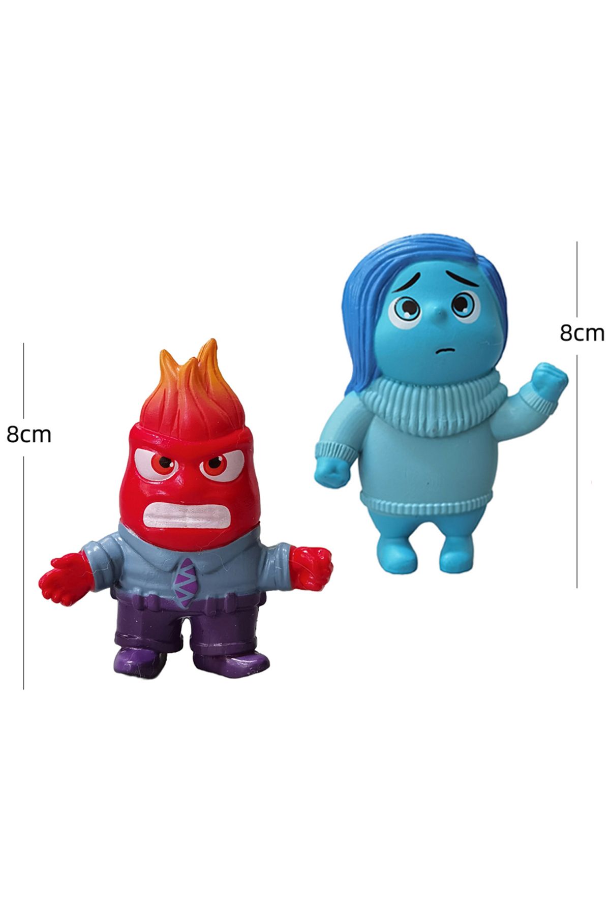 Choice-6pcs Inside Out Action Figure Toys Kid Birthday Gift Cake Topper Anime Baby Doll 5