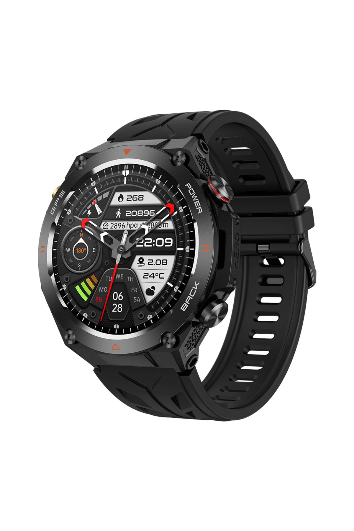 Choice-2024 COLMI V75 GPS Smart Watch 1.45" Ultra HD Display Built-in GPS & Compass Make/Receive Phone C... 8