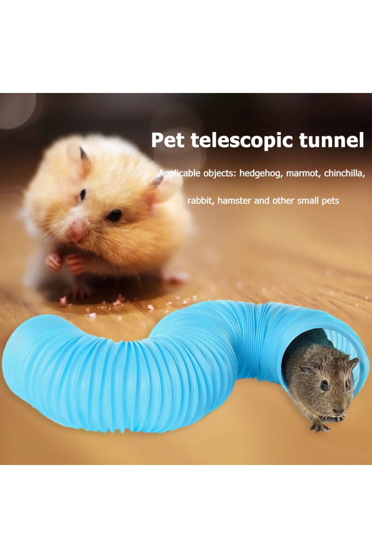 Choice-Collapsible Play Pet Tunnel Indoor Guinea Pig Animal Exercise Tube Ferret Rabbit Hamster Funny To... 5