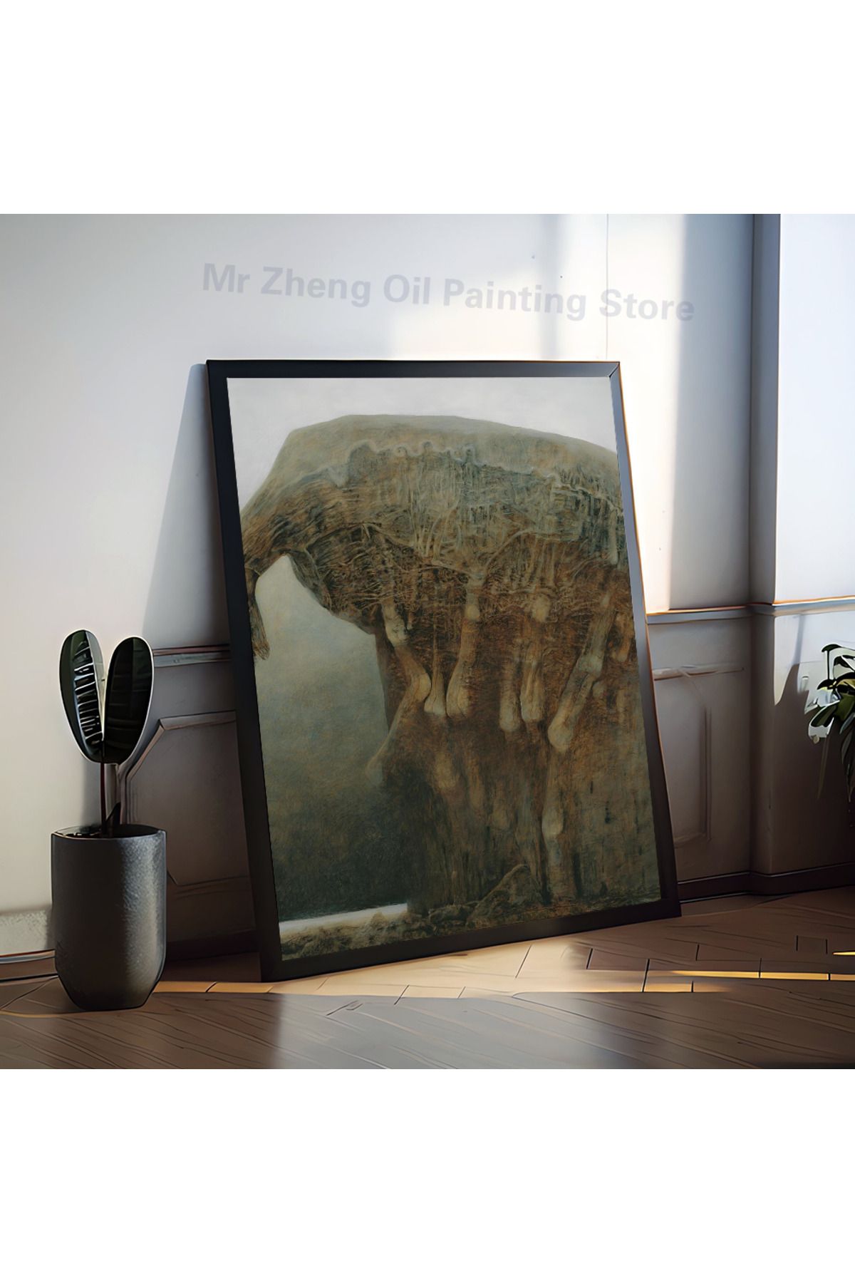 Choice-1pc Zdzislaw Beksinski Poster HD Posters Home Room Bar Cafe Decor Art Wall Painting Picture 5