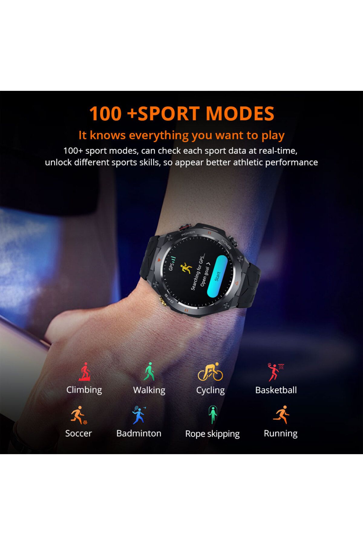 Choice-2024 COLMI V75 GPS Smart Watch 1.45" Ultra HD Display Built-in GPS & Compass Make/Receive Phone C... 5