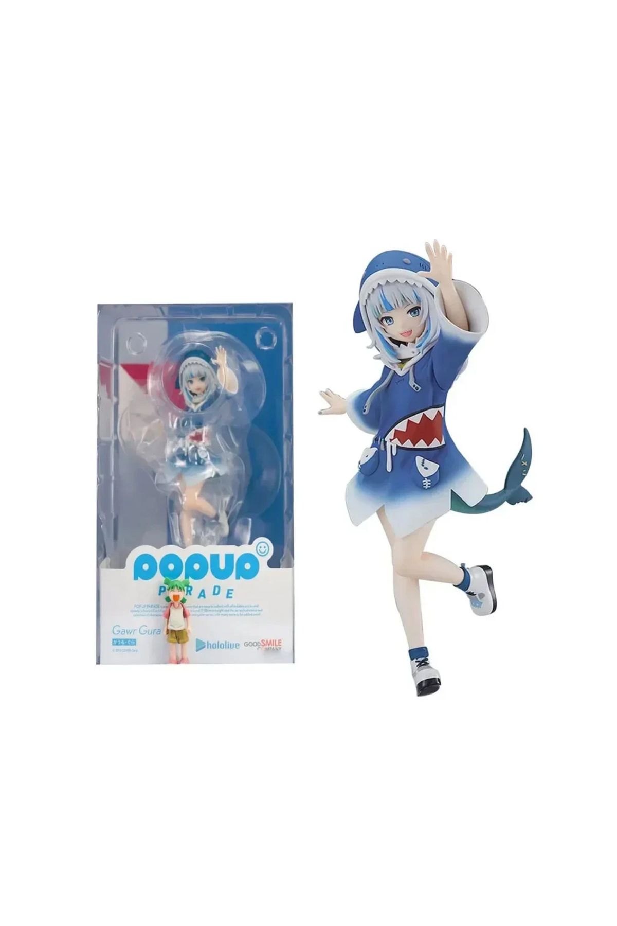 Choice-Hololive Gawr Gura Anime Figure Kindergarten Hololive Gawr Gura shark Figure Cute Figurine Collec... 7