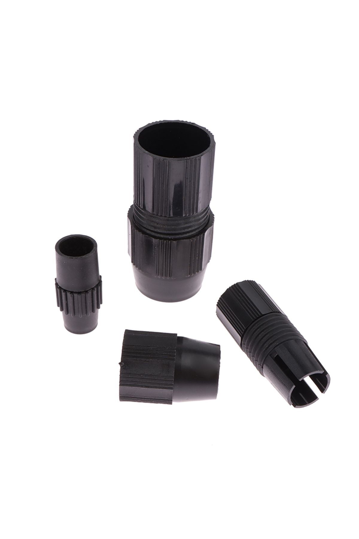 Choice-Plastic Telescopic Tube Connector Dip Net Pole Telescoping Pipe Twist Clamp Fixed Lock For DIY CF... 7