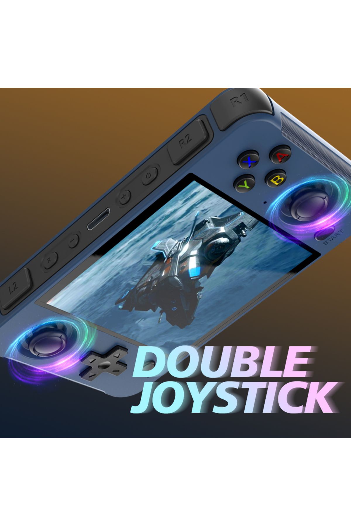yydzkj-R40S Retro Handheld Video Game Console Linux System 720*720 4 Inch Ips Screen WIFI RK3566 ... 3