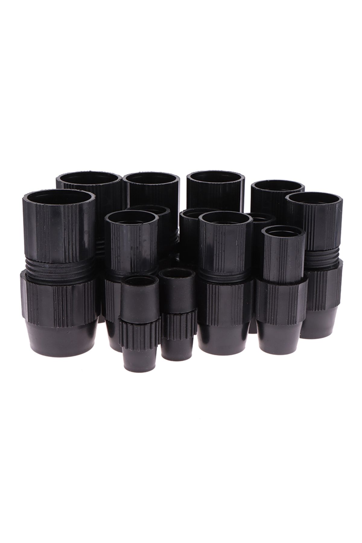 Choice-Plastic Telescopic Tube Connector Dip Net Pole Telescoping Pipe Twist Clamp Fixed Lock For DIY CF... 4