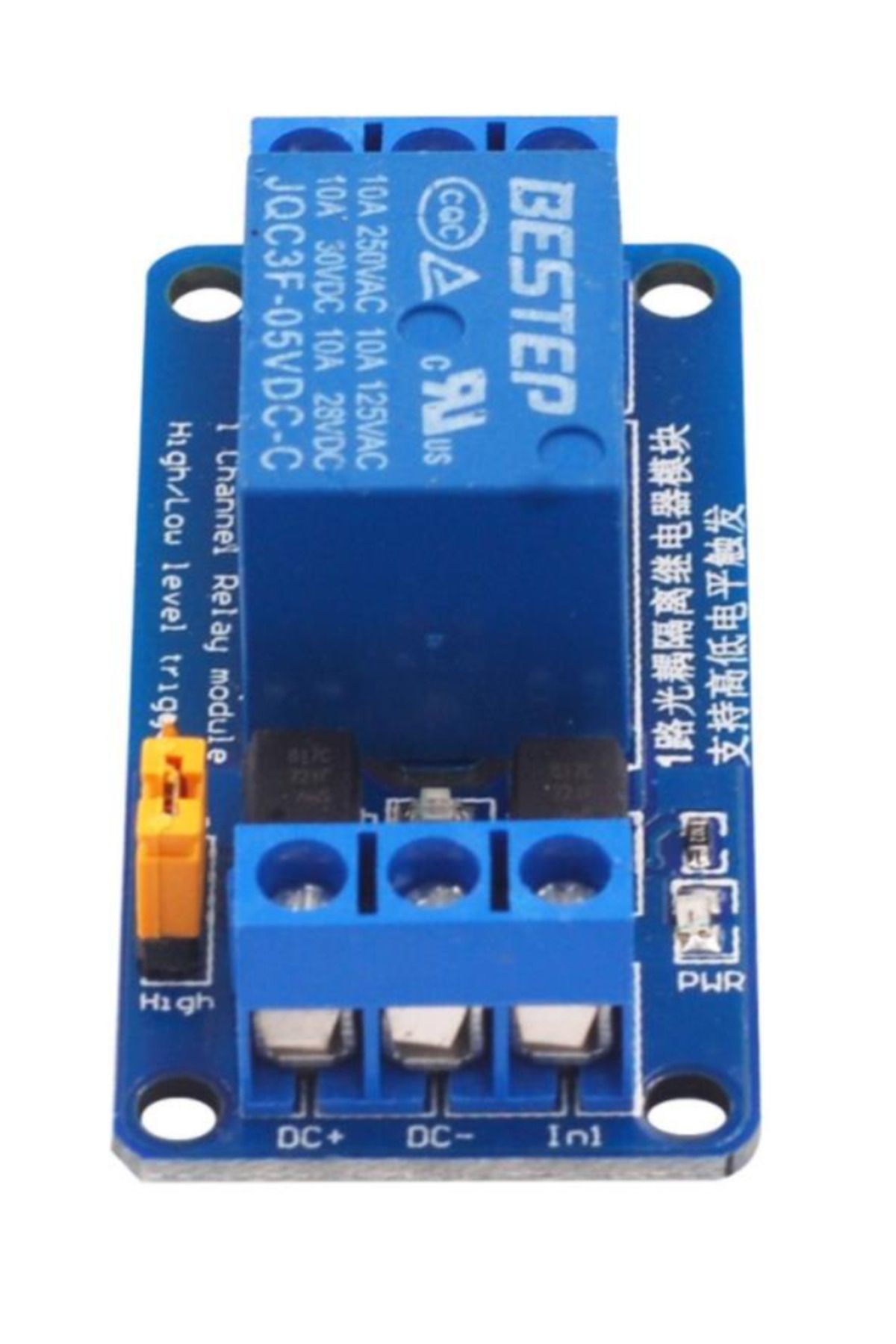 Choice-3.3V 5V 12V 24V 1 Channel Relay Module High And Low Level Trigger Dual Optocoupler Isolation Rela... 8