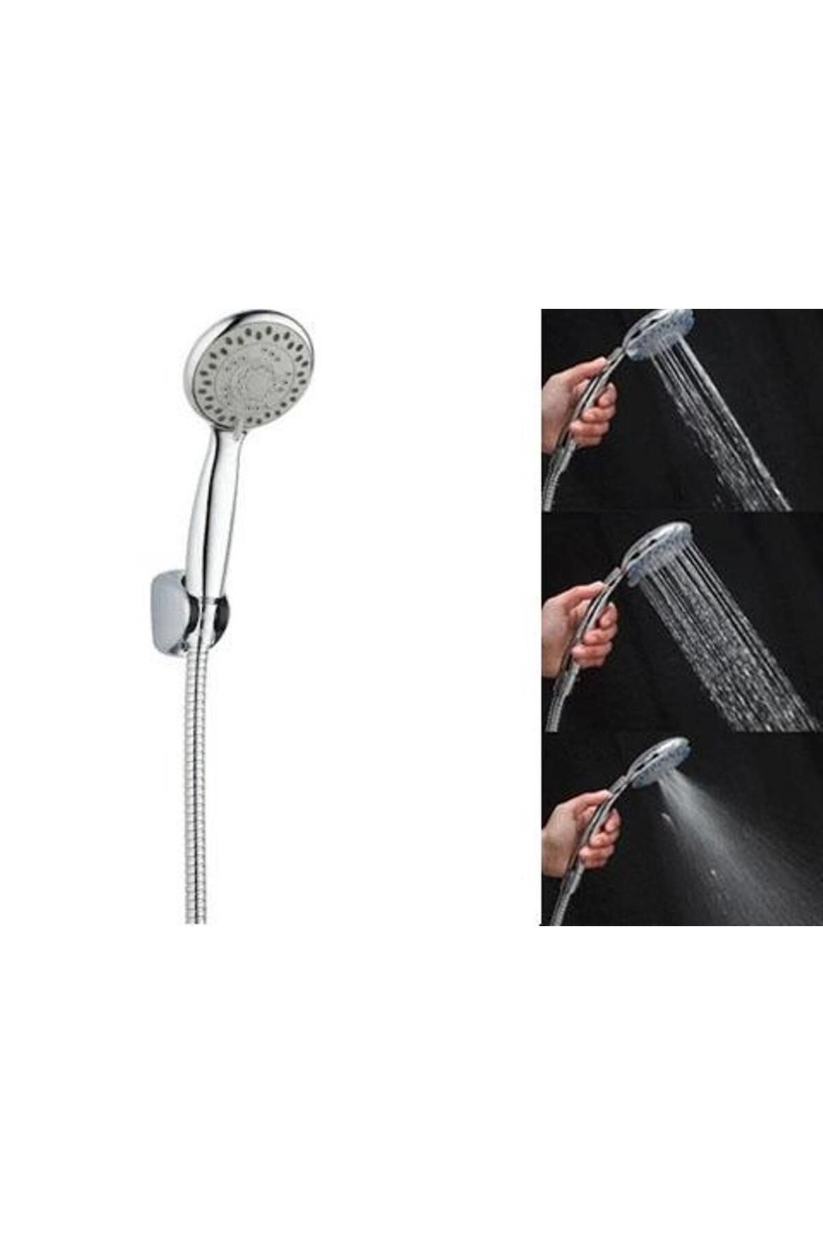 Outdoor Outlet Terapi Etkili 3 Fonksiyonlu Duş Başlığı Seti