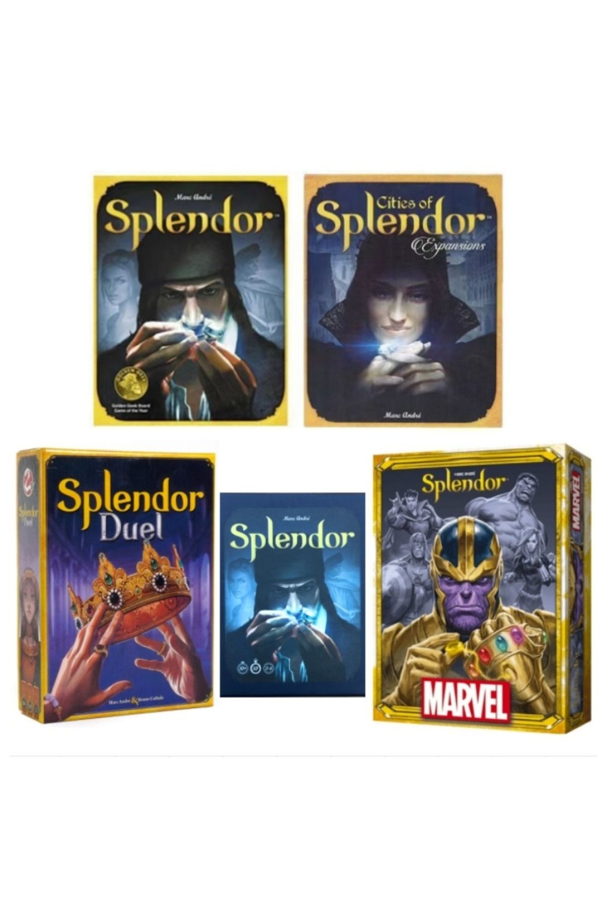 Choice-Board Games Splendor Marvel Duel Dobble Multiplayer Friends Party Role Play Games Plot Collection... 2