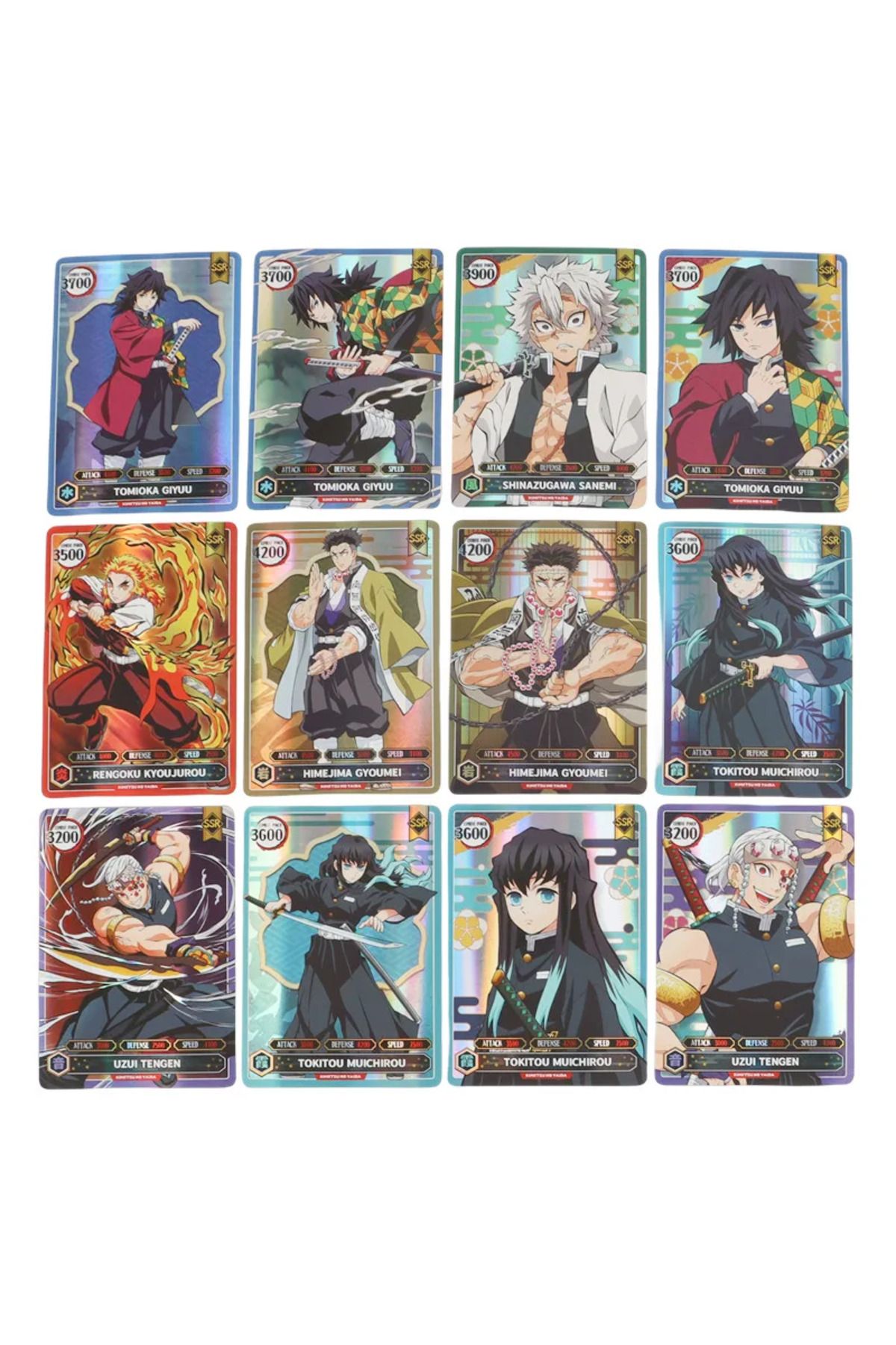 Demon slayer deals cards