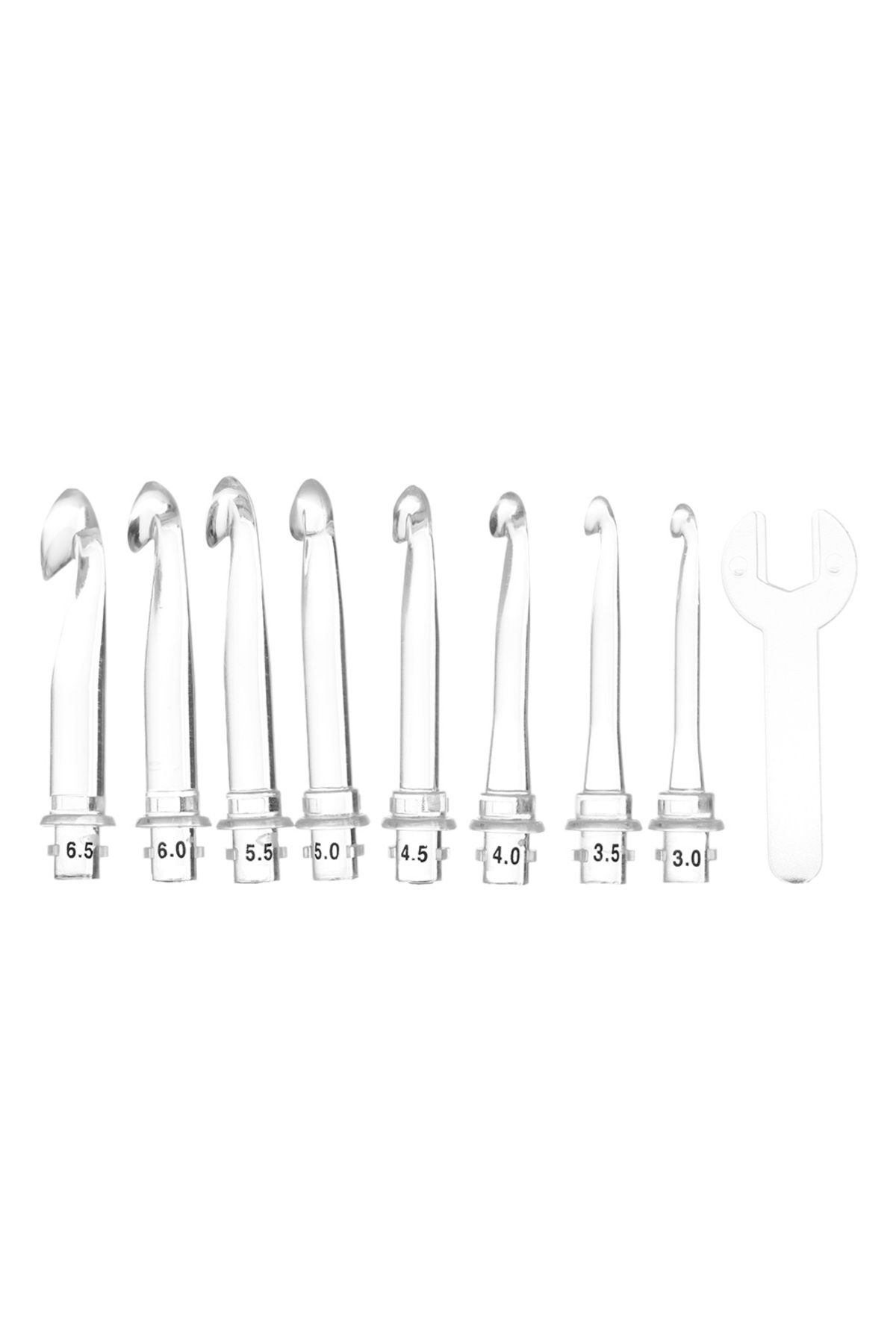 Choice-9 in 1 USB Light Up Crochet Hooks Sets Handmade DIY Knitting Needles Kits with LED Lights Weaving... 7