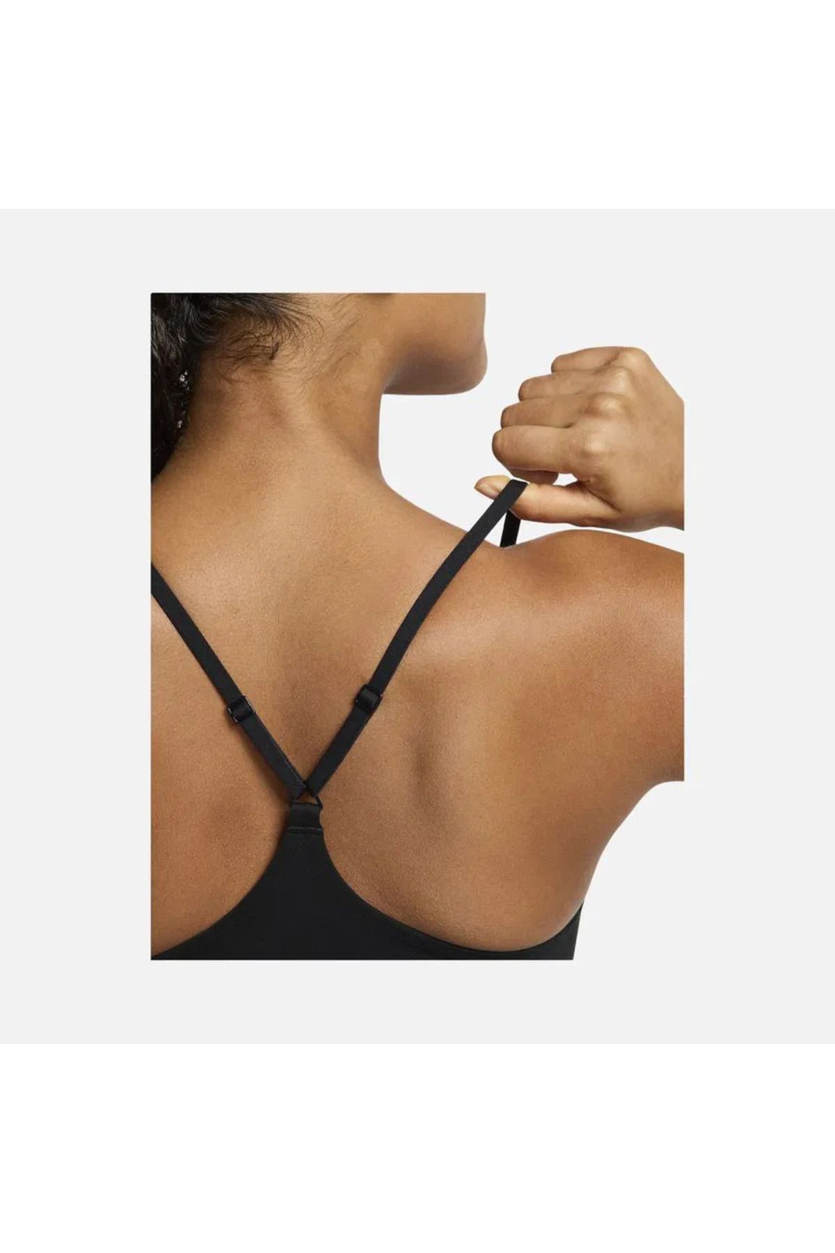 Nike-Indy Light-Support Padded Adjustable Training Sports Women Black Bra Bra Fd1062-010 5