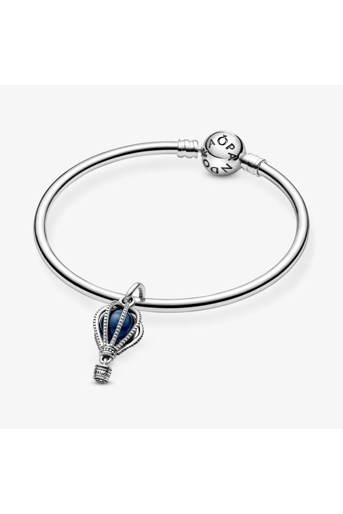 Pandora-Sparkling Clear Hot Air Balloon Dangle Charm 8