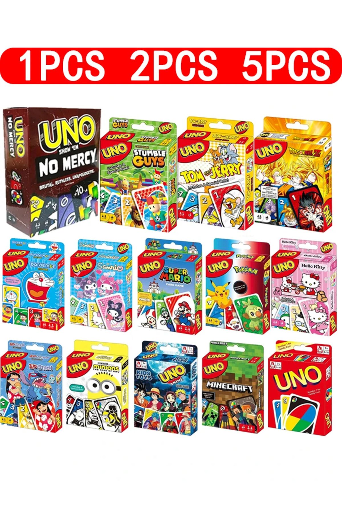 Choice-22 Style UNO Card Game Game Board Games UNO Cards Table Family Party Entertainment UNO Games Card... 8