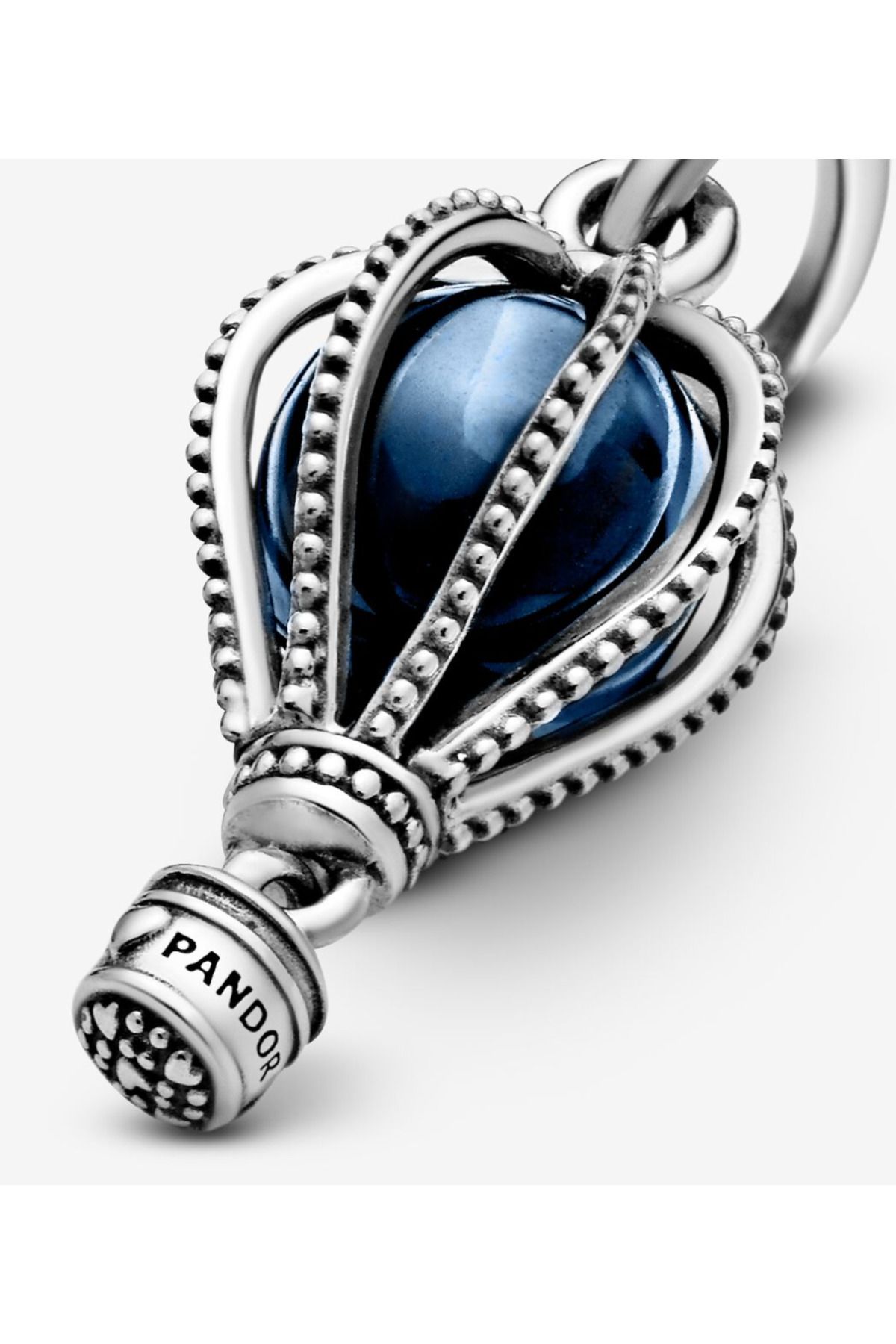 Pandora-Sparkling Clear Hot Air Balloon Dangle Charm 7