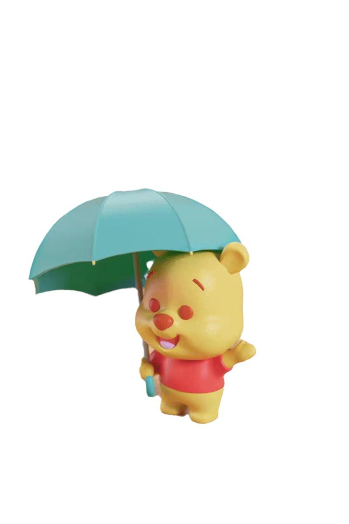 Miniso-MINISO Blind Box Winnie the Pooh series rainy season theme model doll kawaii animation surroundin... 8