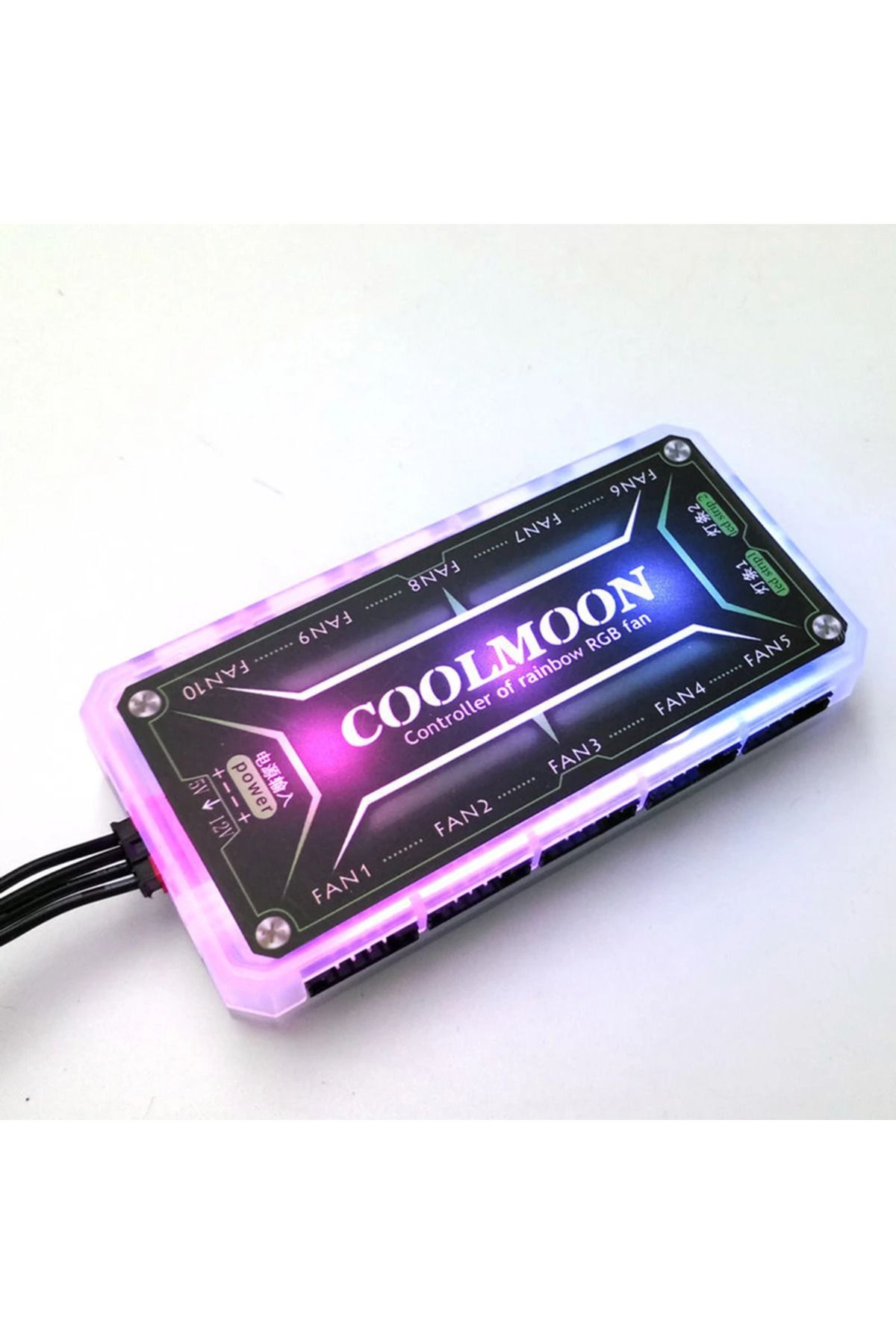 ALLOYSEED-COOLMOON ARGB Controller 12V 5A 6Pin ARGB Cooling Fan Smart Remote Control PC Computer Case Cooli... 7