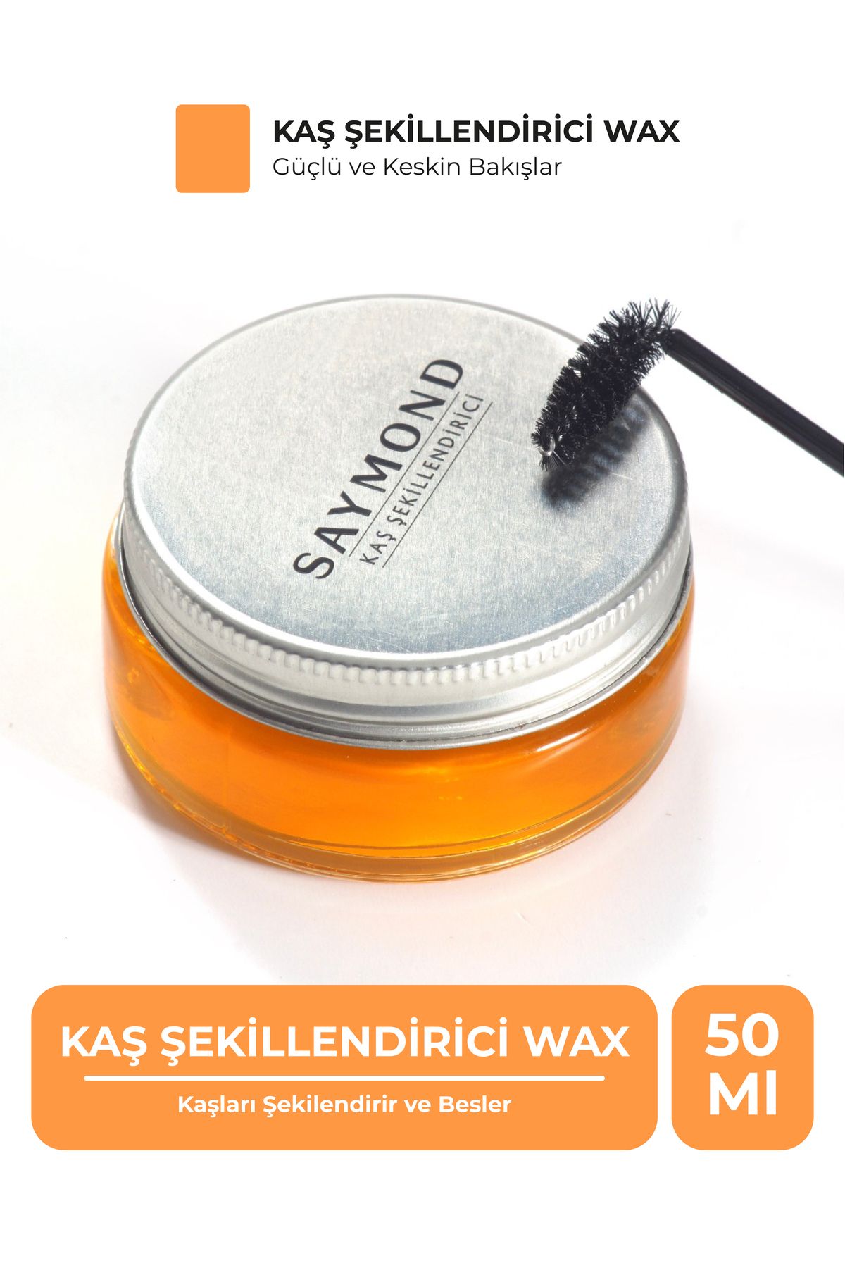 SAYMOND Kaş Şekillendirici & Kaş Sabitleyici Wax 50 ml