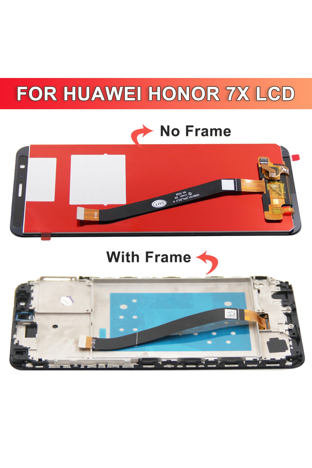 sinmaytai-5.93" For Honor 7X BND-L21 BND-L22 Lcd Display Digital Touch Screen with Frame for Huawei Honor7X... 6