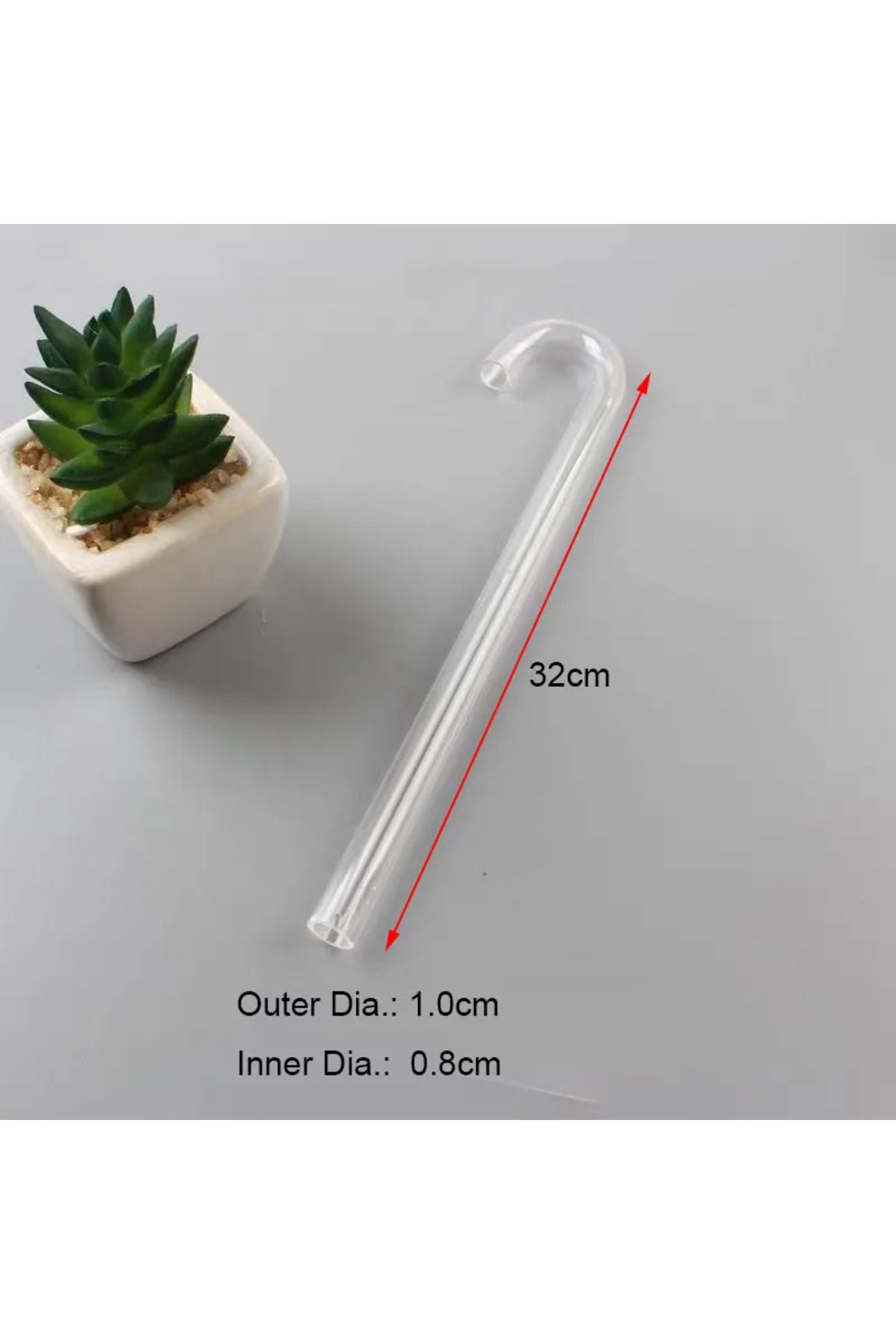 Choice-1pcs 8mm Acrylic Aquarium Connector Straight U Shape Tube Elbow Fish Tank Air Pump Air Tube Filte... 1
