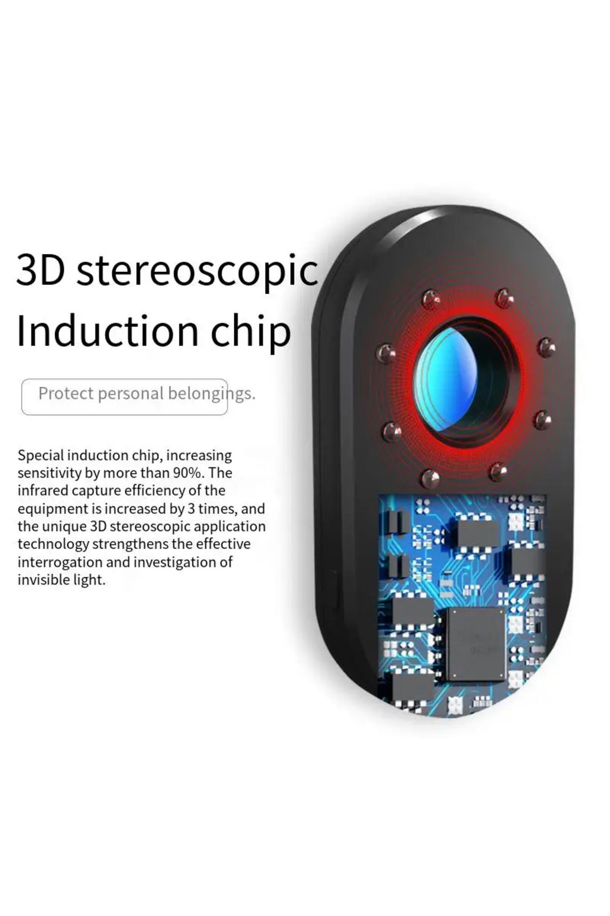 TAFN-Mini Camera Detector Device To Find Camera and Video Device LED Cam Hotel Anti-peeping Infrared F... 3
