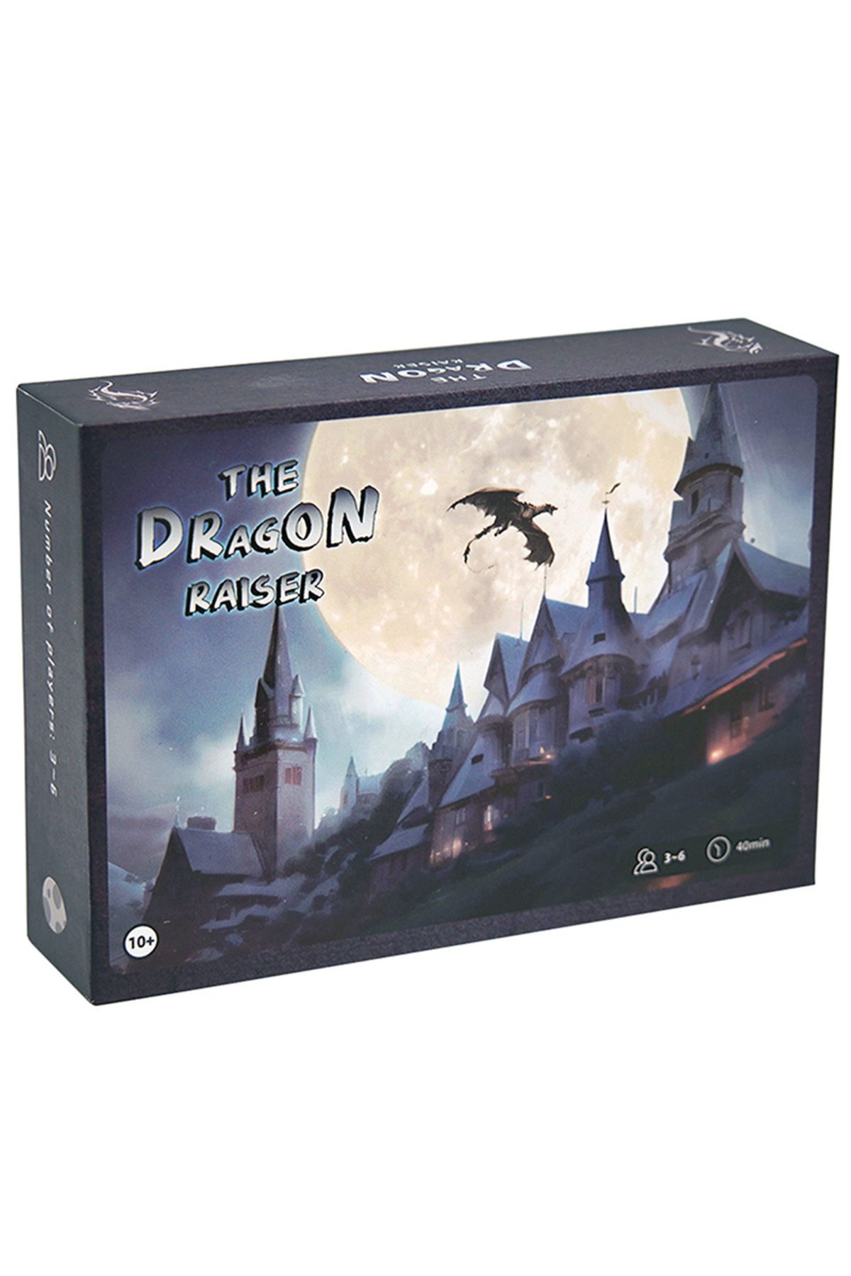 Choice-The Dragon Raiser Card Game, English version of board game, for 3-6 players 8