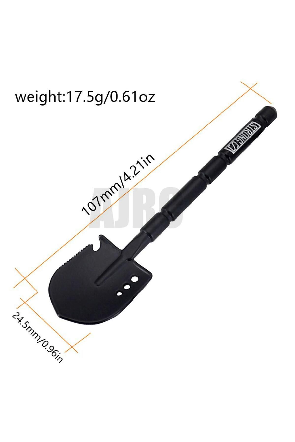 Choice-Black Metal Shovel/pickaxe/axe For 1/10 Rc Crawler Car Traxxas Trx4 Rgt Yikong Redcat Axial Scx10... 7