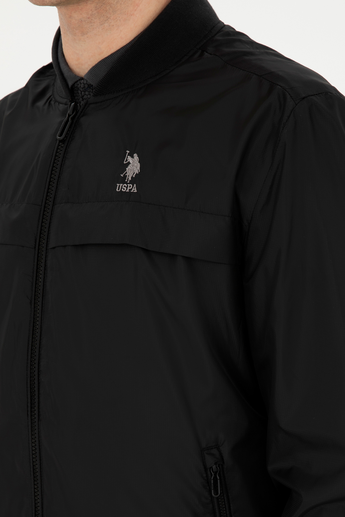 کاپشن مردانه یقه ایستاده | یو اس پولو U.S. Polo Assn. 1823056 TR - تصویر 7