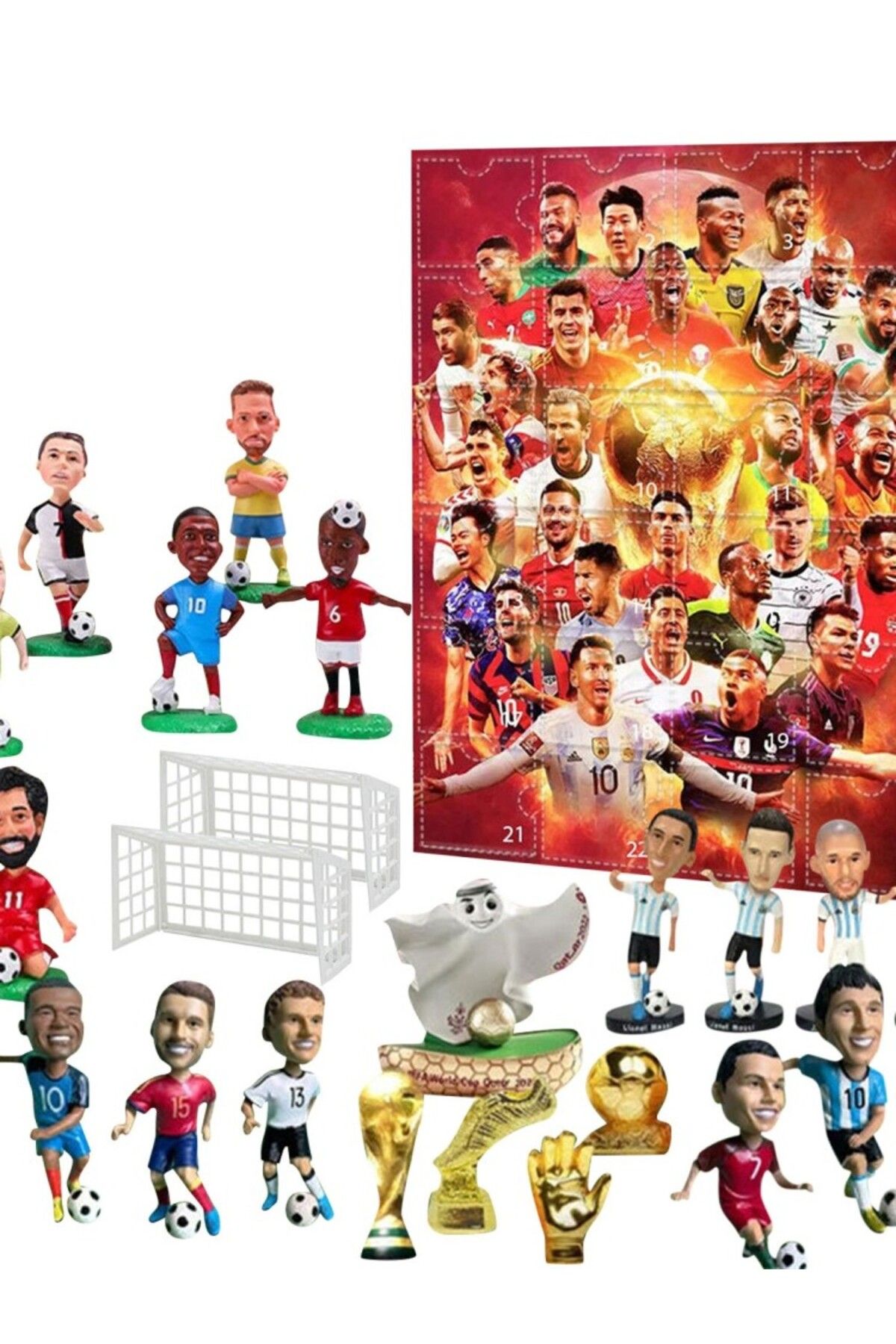 Choice-2024 Countdown Advent Calendar Soccer Kit 24 Days Building Advent Calendars Soccer Favors Sports ... 8