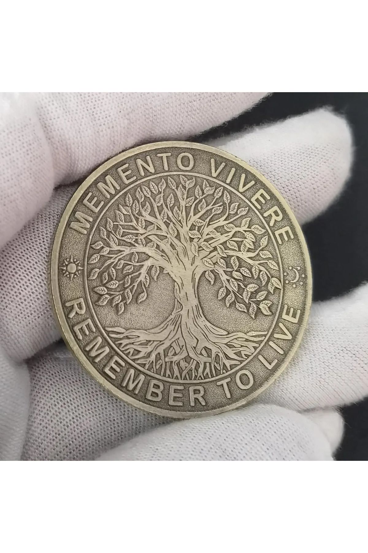Choice-Memento Mori Challenge Coin: Elevate Your Daily Stoic Practice with Amor Fati Medallion - A Perfe... 7