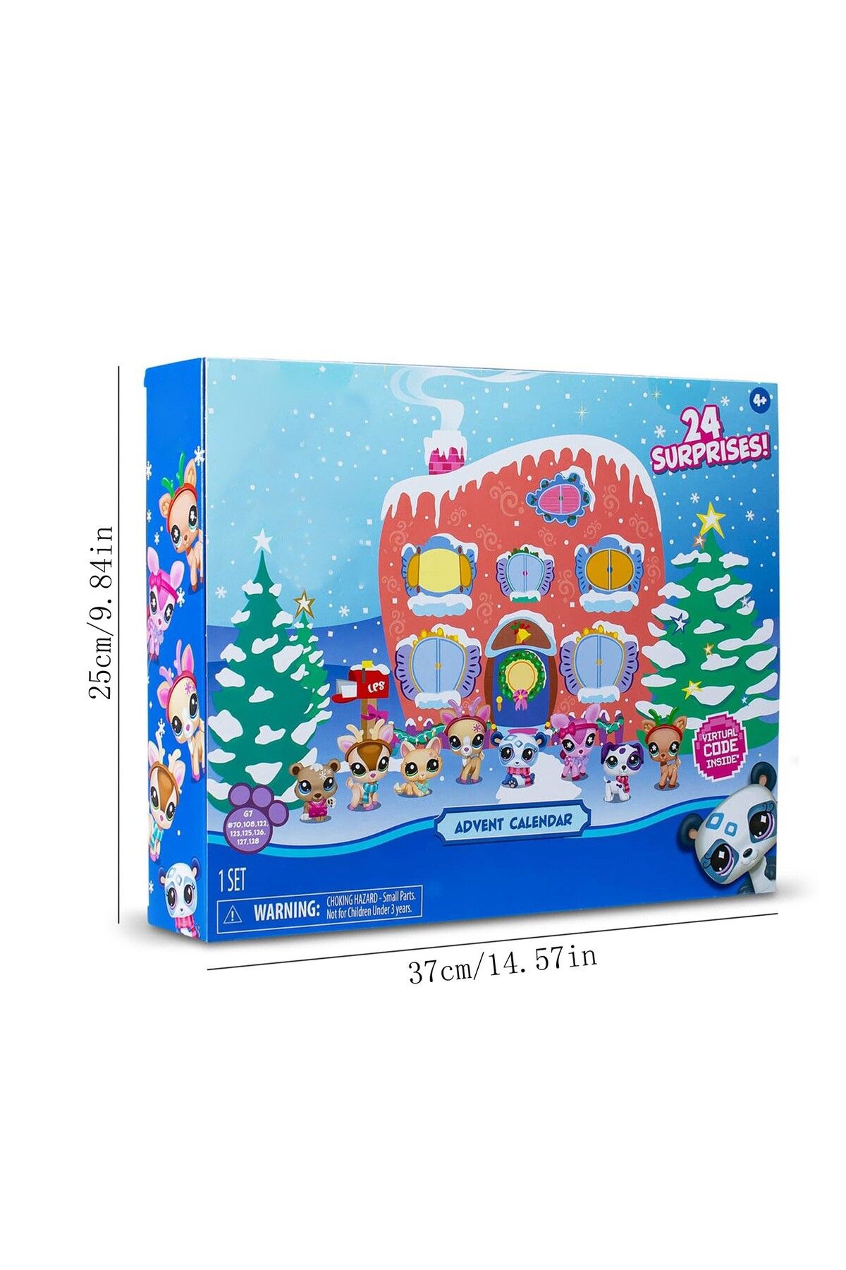 Choice-Littlest Pet Shop Advent Calendar 2024 Authentic Mystery Figures Surprise Collectible Kidult Toy ... 7