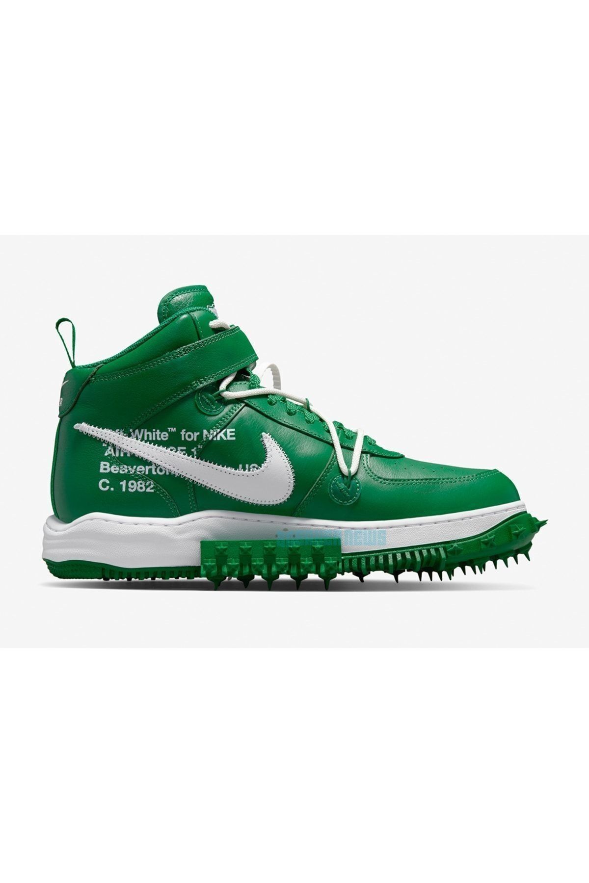 Nike Air Force 1 Mid Off-white Pine Green - Dr0500-300 Unisex Sports Shoes  - Trendyol