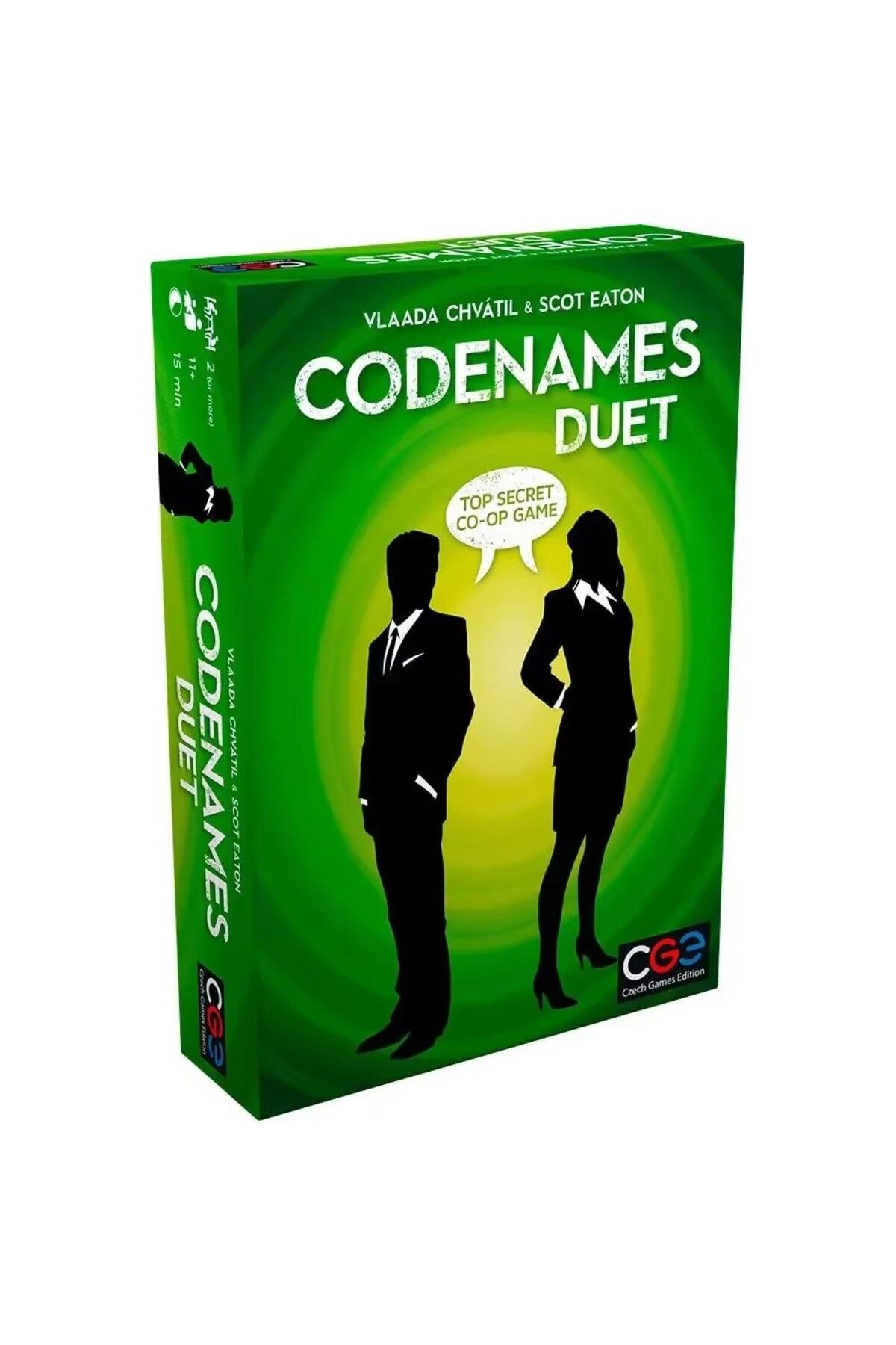 JIMMYTU-Czech Games Codenames Duet The Two Player Word Deduction Card Game Deep Undercover 2.0 Pictures S... 5