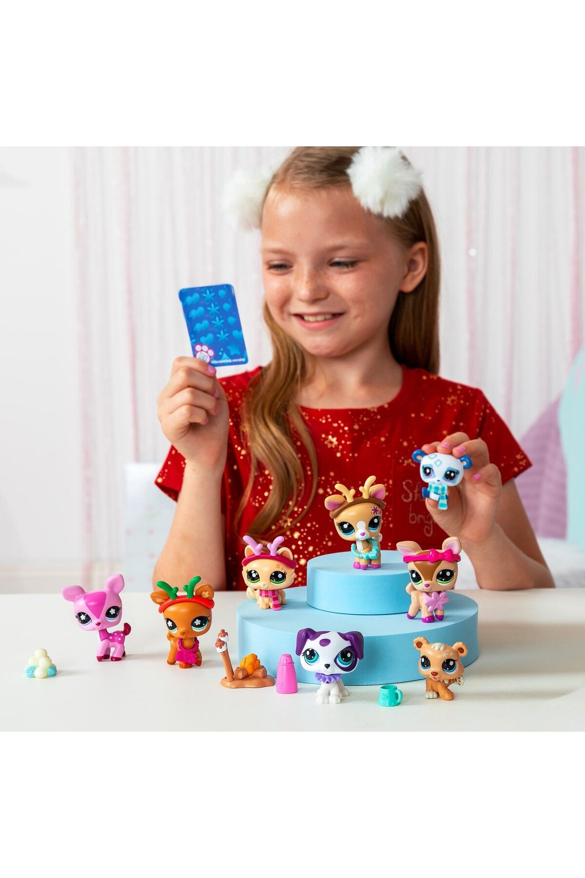 Choice-Littlest Pet Shop Advent Calendar 2024 Authentic Mystery Figures Surprise Collectible Kidult Toy ... 2