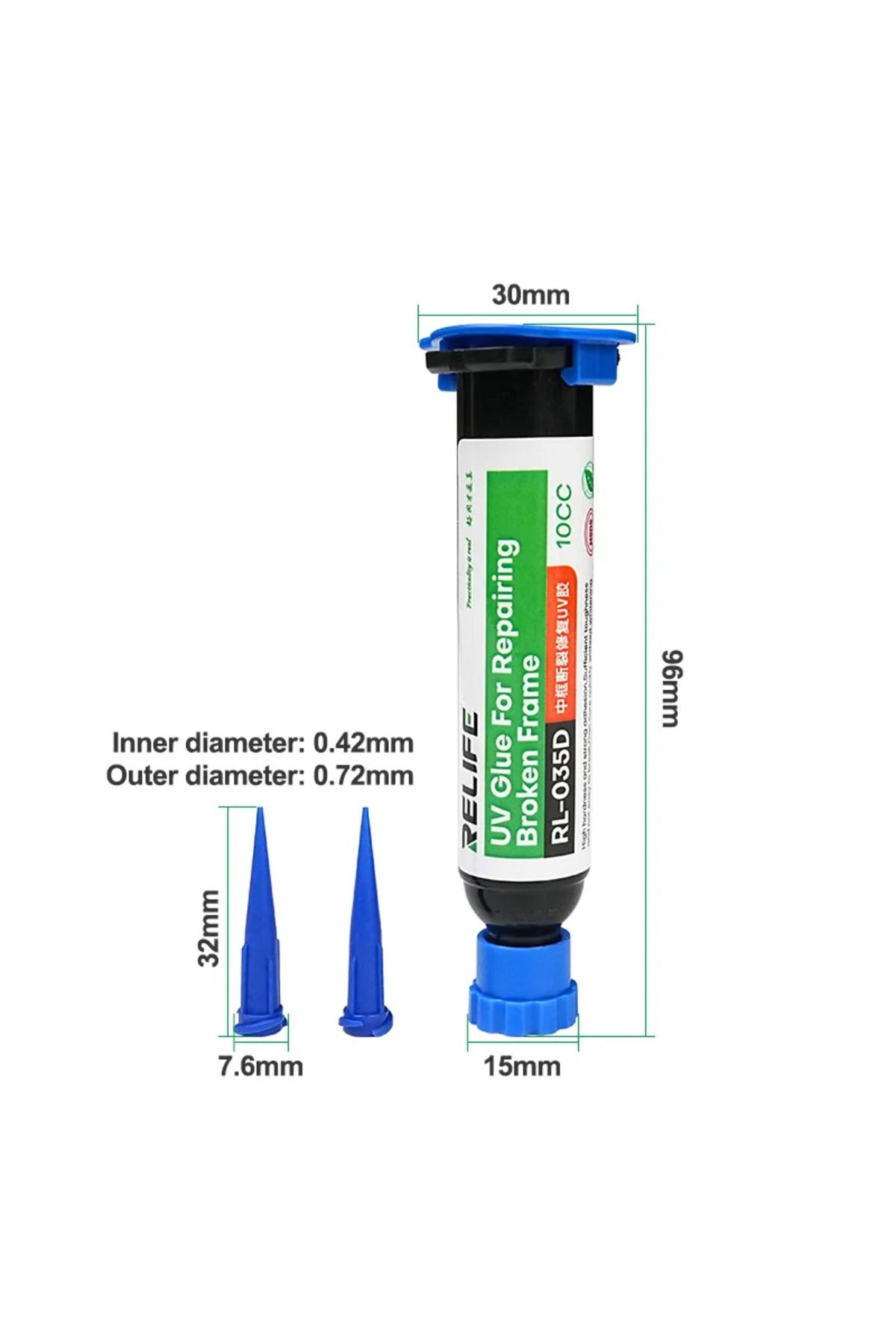 Choice-RELIFE RL-035D Repairing Broken Frame UV Glue Strong adhesion and high hardness,Fast curing witho... 7