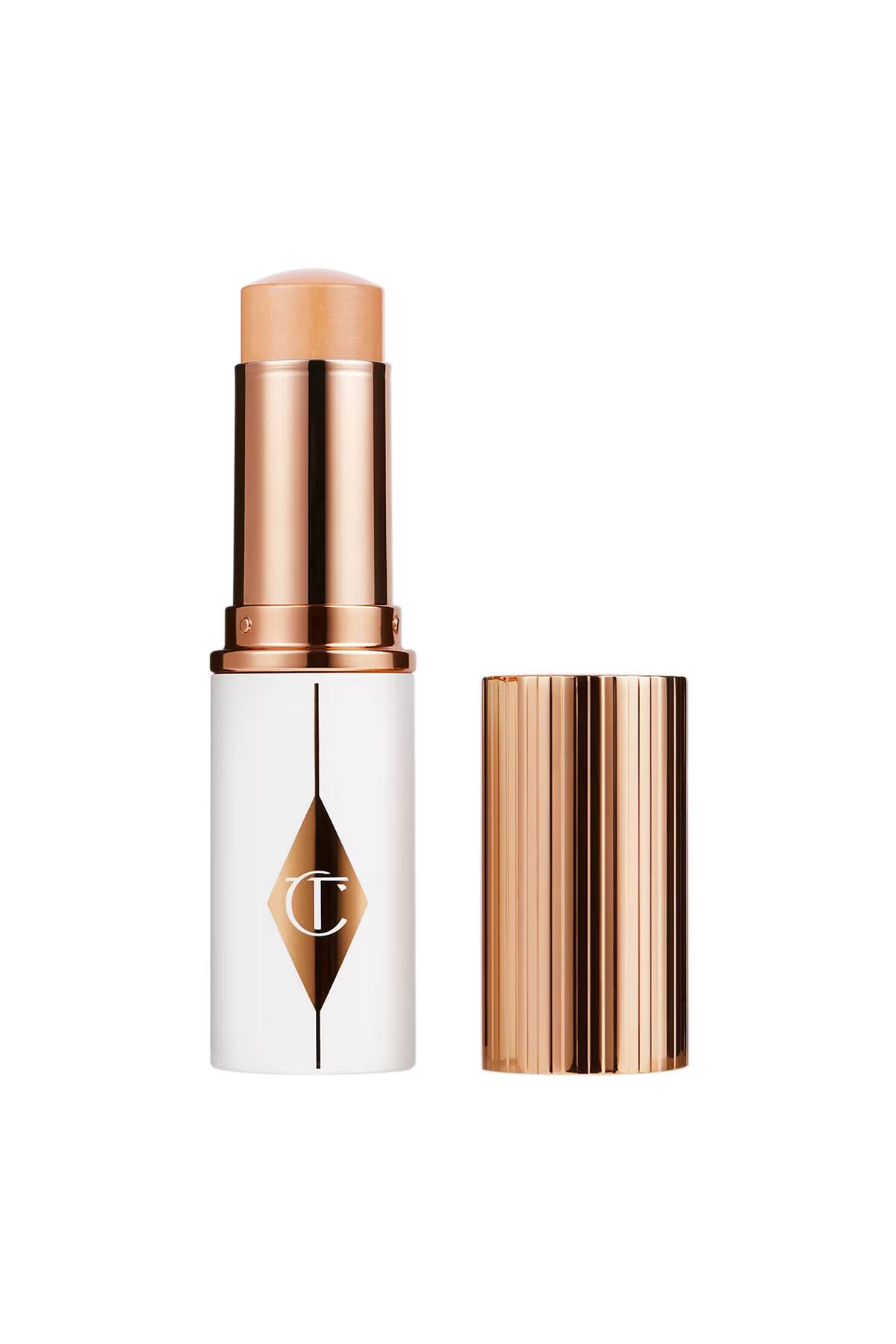 charlotte tilbury-Stick Foundation with Soft Texture - Unreal Skin Sheer Glow Tint - 6 Medium (8 g) 1