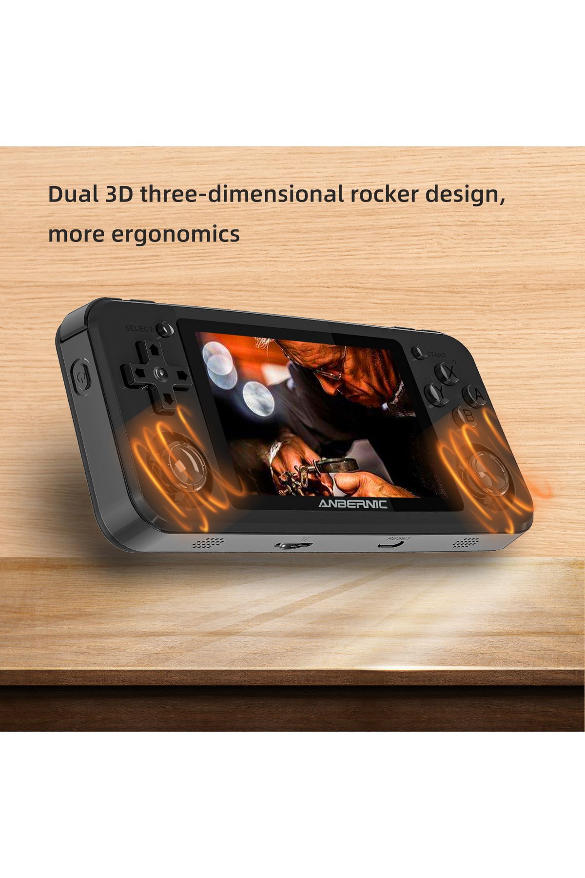 Choice-ANBERNIC RG351P Retro Video Game Console 3.5‘’ IPS Screen RK3326 3500 mAh Open Linux System Porta... 6