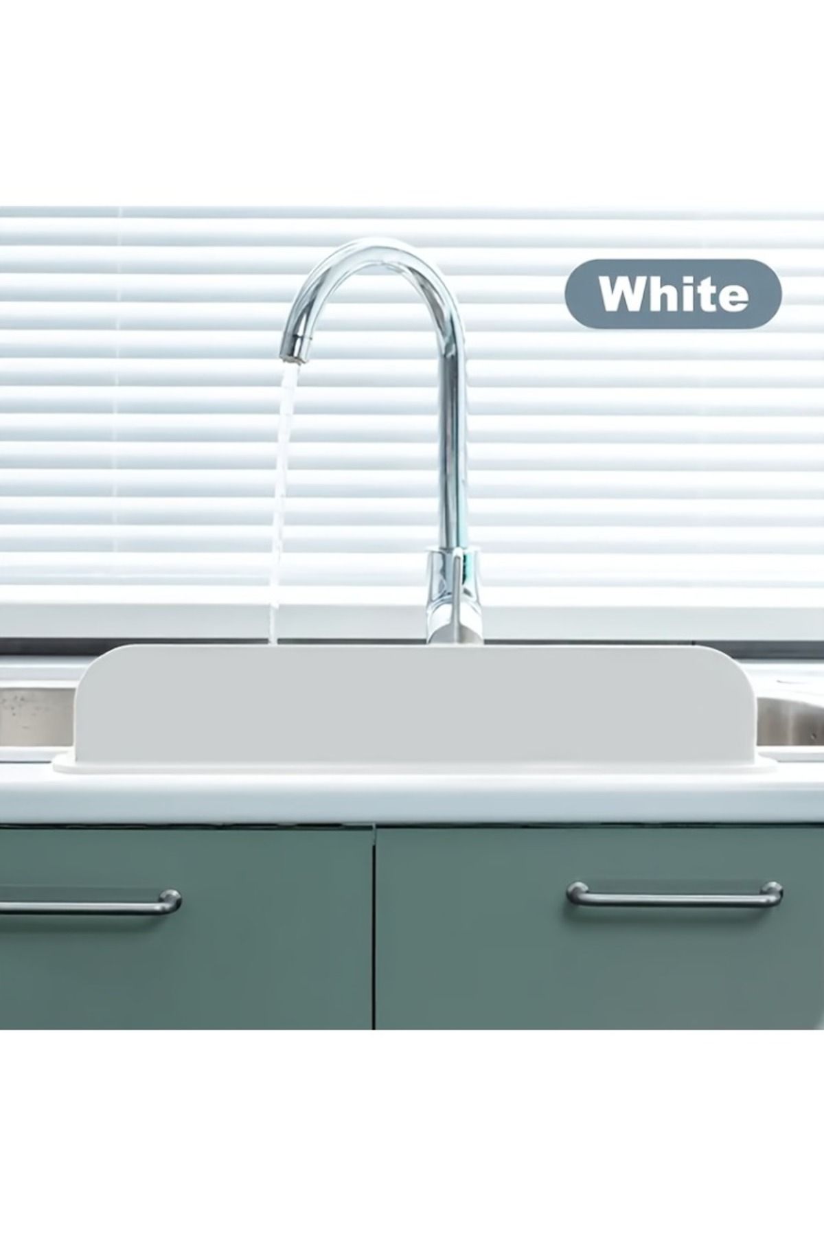 Choice-A soft silicone adhesive partition for kitchen sink splash proof partition, suitable for washing ... 8