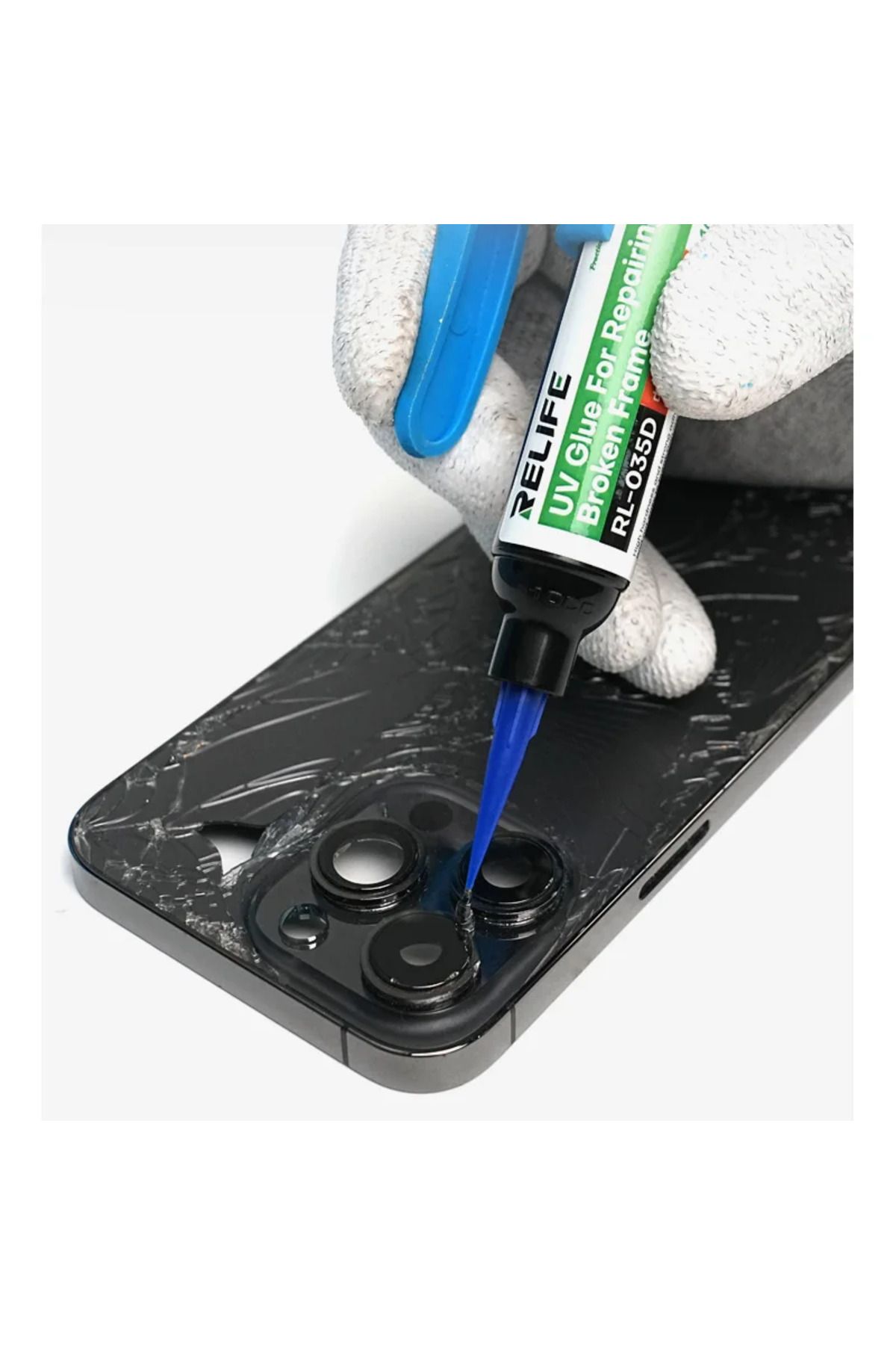 Choice-RELIFE RL-035D Repairing Broken Frame UV Glue Strong adhesion and high hardness,Fast curing witho... 4