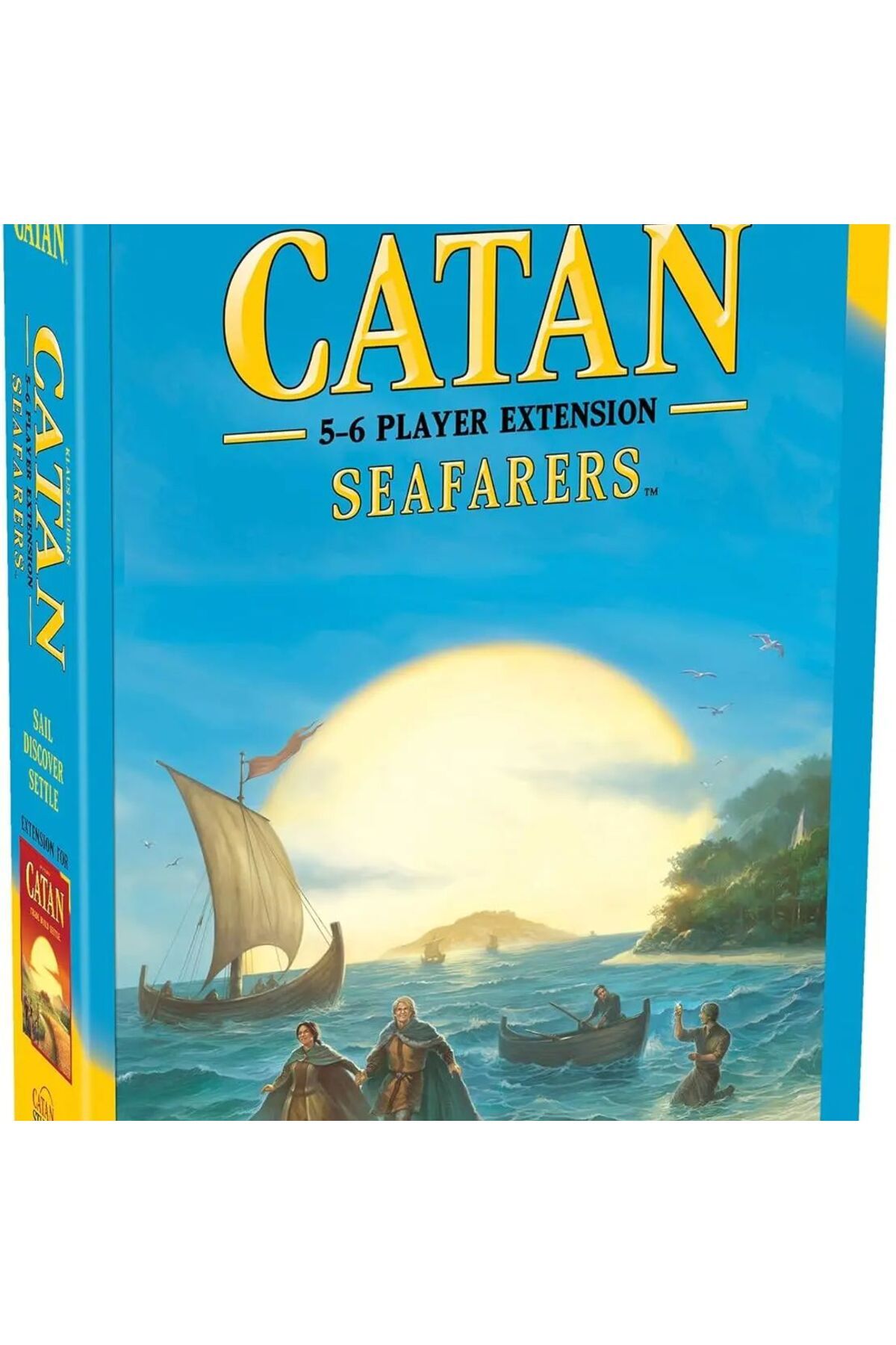 Choice-CATAN Seafarers desktop game extension, allowing 2 players to play CATAN Seafarers extension | ad... 8
